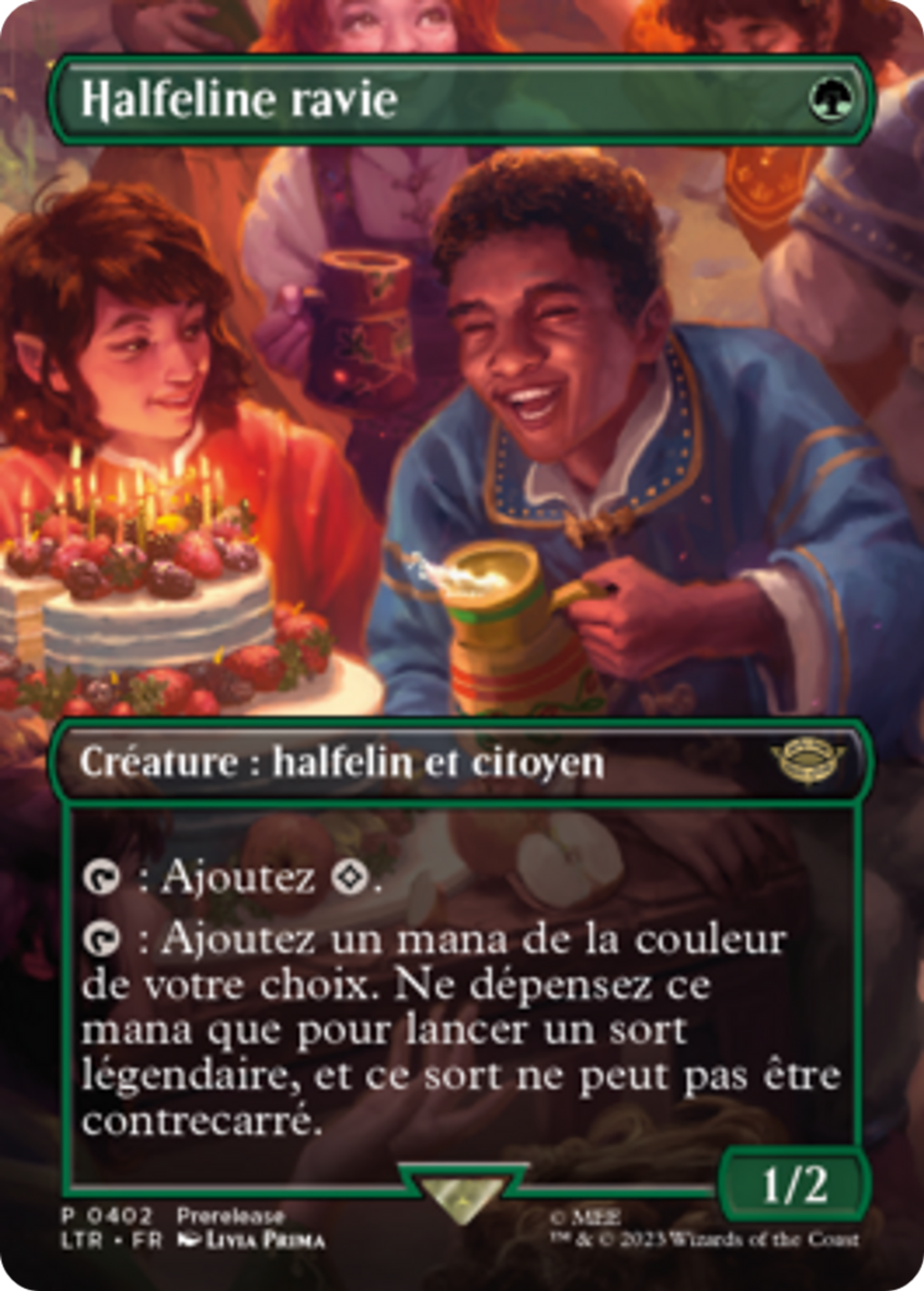 Halfeline ravie — The Lord of the Rings: Tales of Middle-earth — Magic: The Gathering