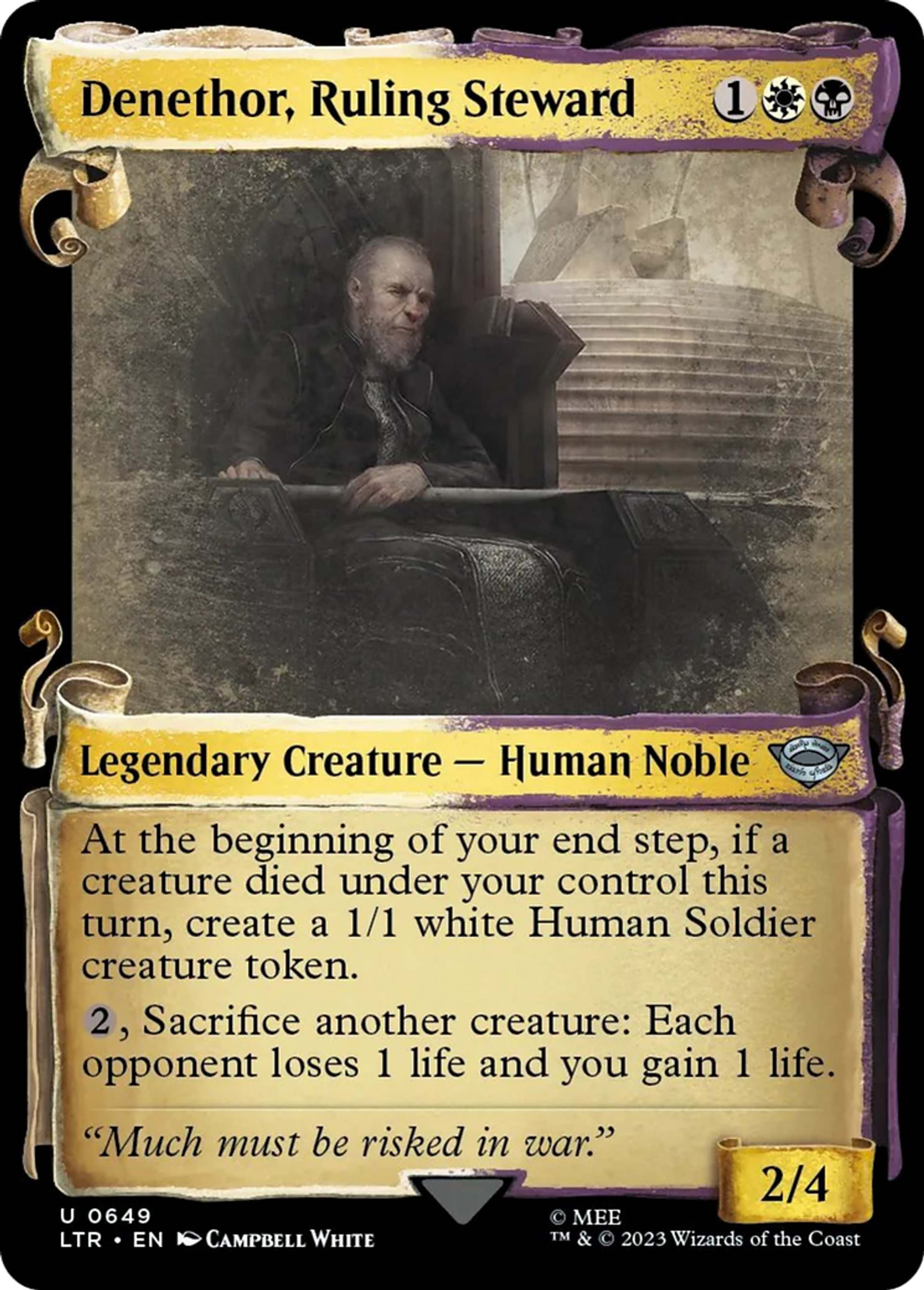 Denethor, Ruling Steward — The Lord of the Rings: Tales of Middle-earth — Magic: The Gathering