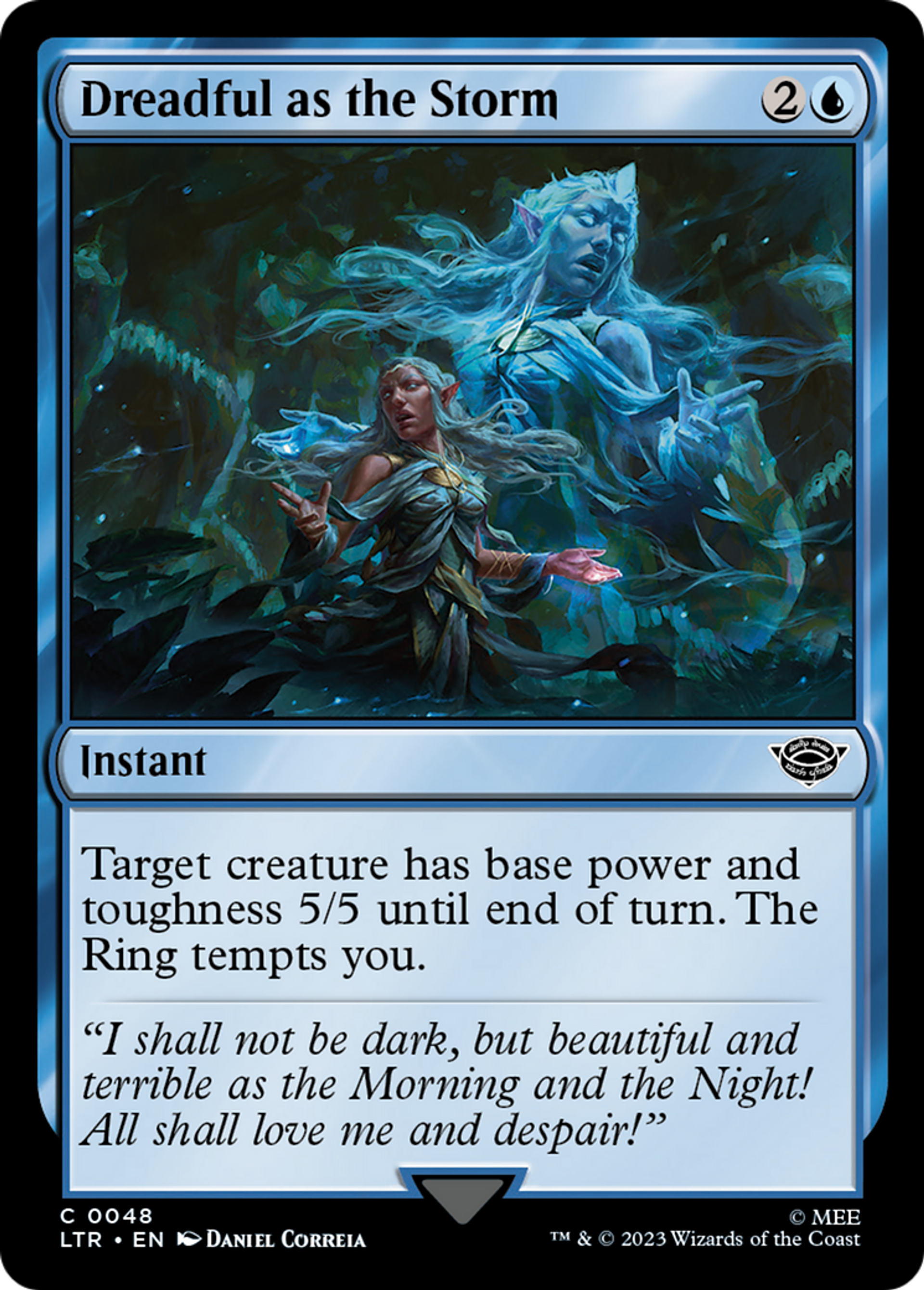Dreadful as the Storm — The Lord of the Rings: Tales of Middle-earth — Magic: The Gathering