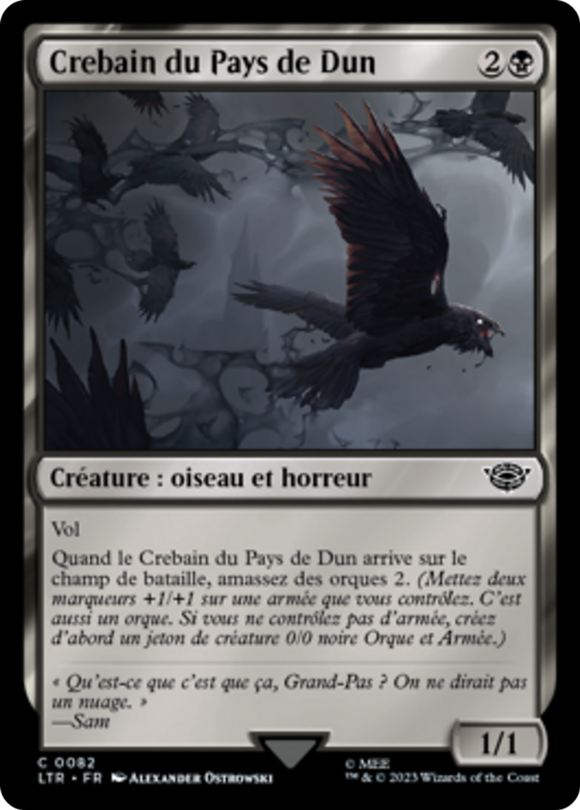 Crebain du Pays de Dun — The Lord of the Rings: Tales of Middle-earth — Magic: The Gathering