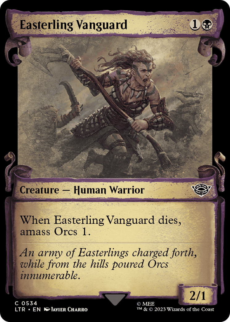 Easterling Vanguard — The Lord of the Rings: Tales of Middle-earth — Magic: The Gathering
