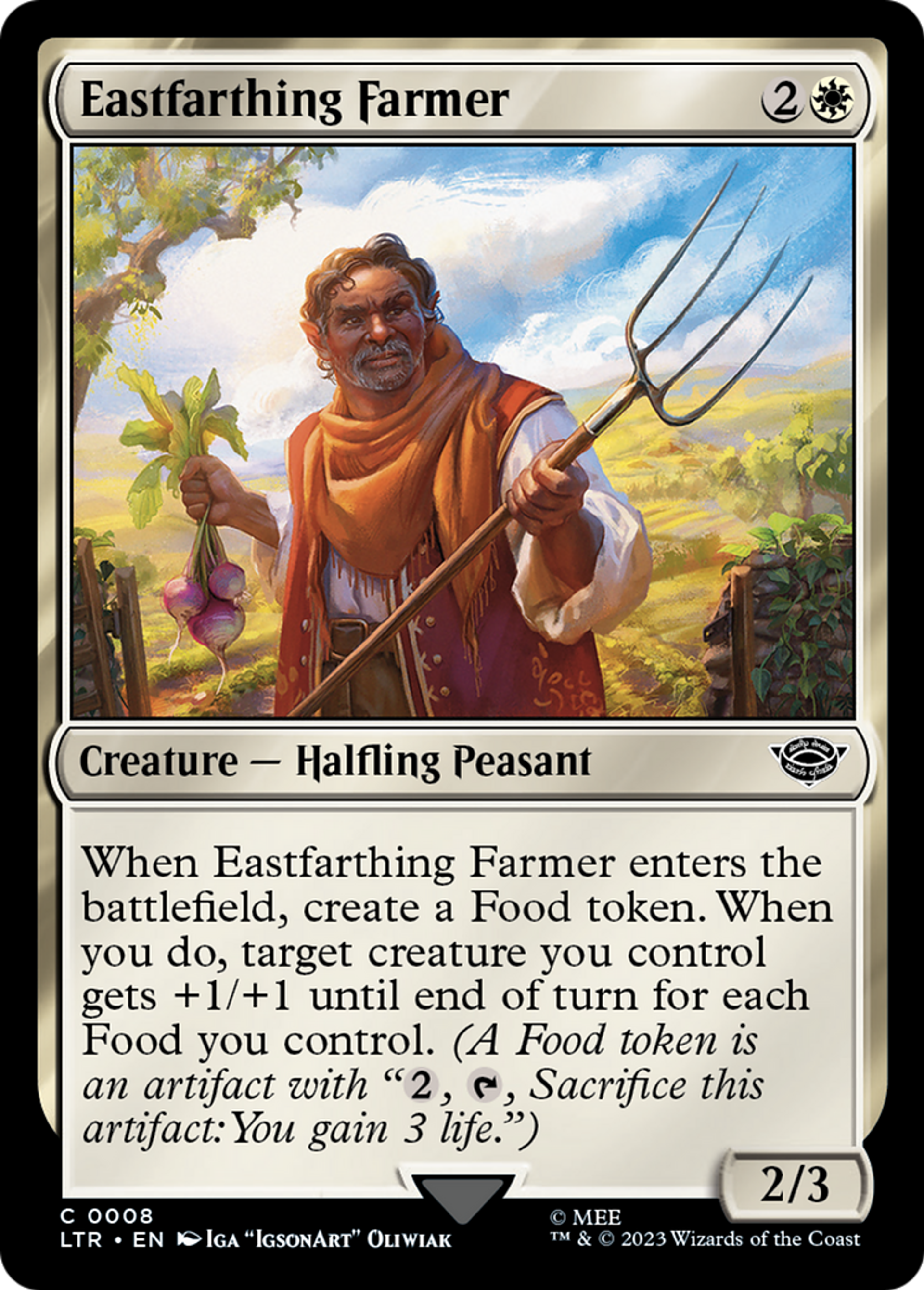 Eastfarthing Farmer — The Lord of the Rings: Tales of Middle-earth — Magic: The Gathering