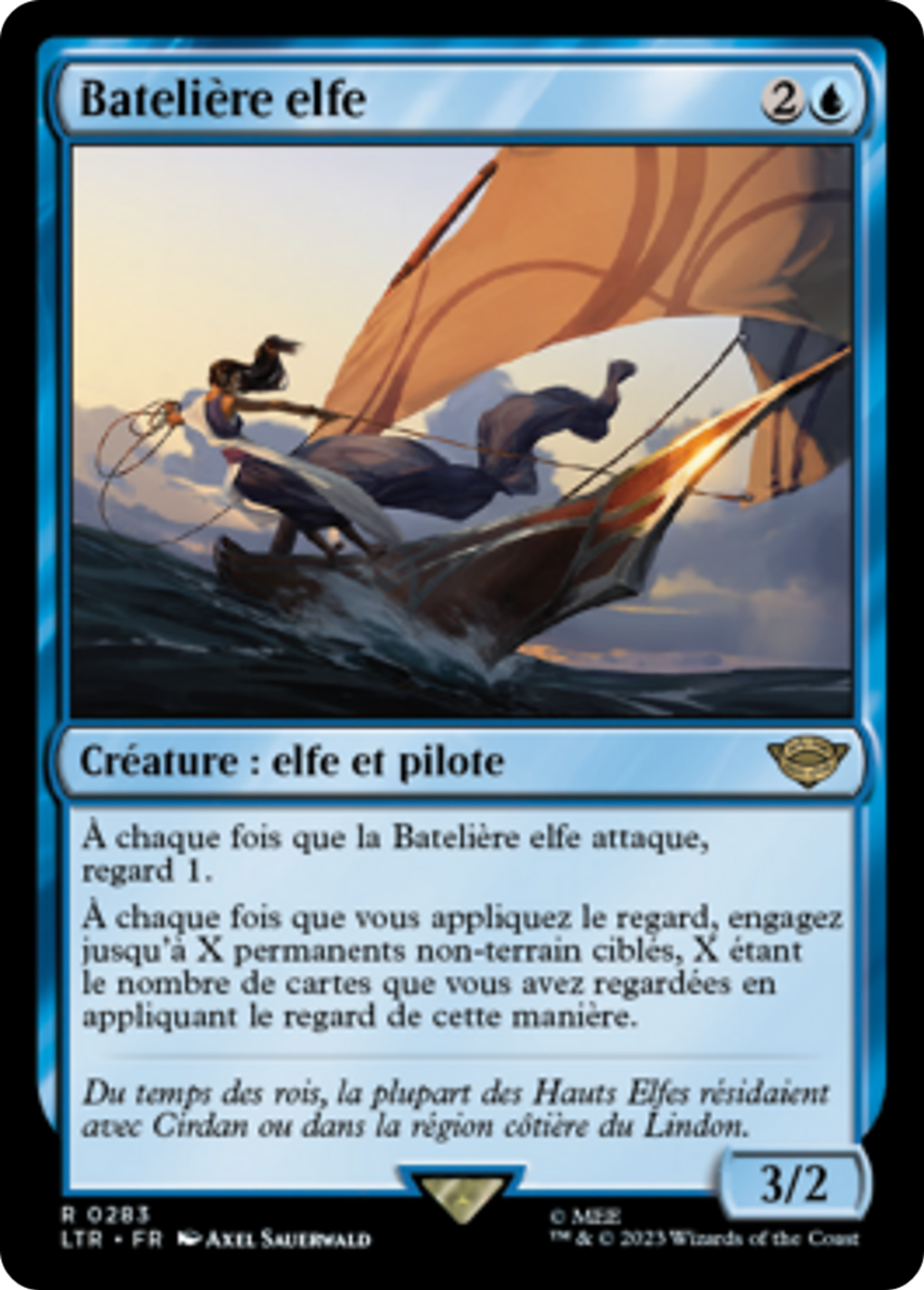 Batelière elfe — The Lord of the Rings: Tales of Middle-earth — Magic: The Gathering
