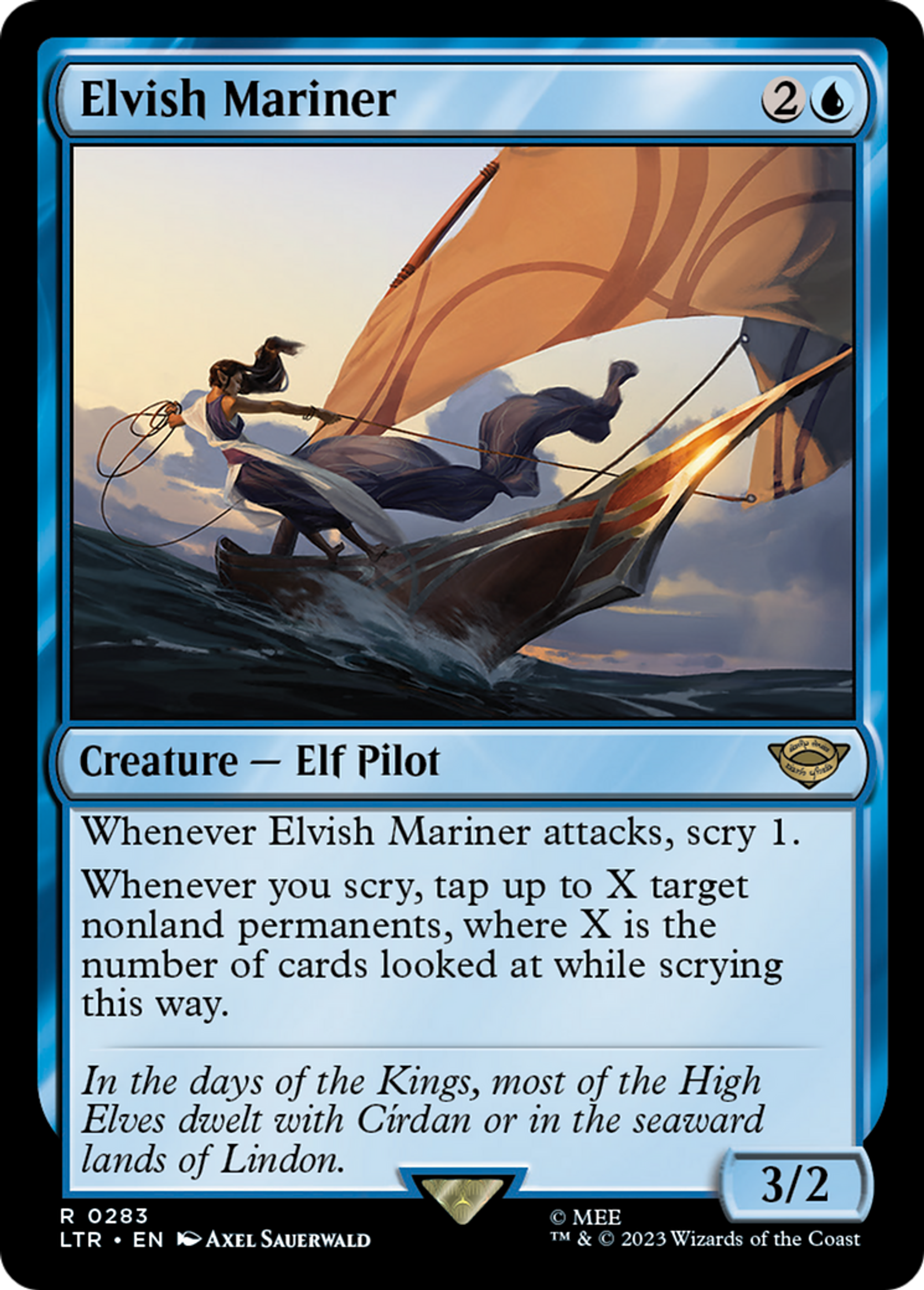 Elvish Mariner — The Lord of the Rings: Tales of Middle-earth — Magic: The Gathering
