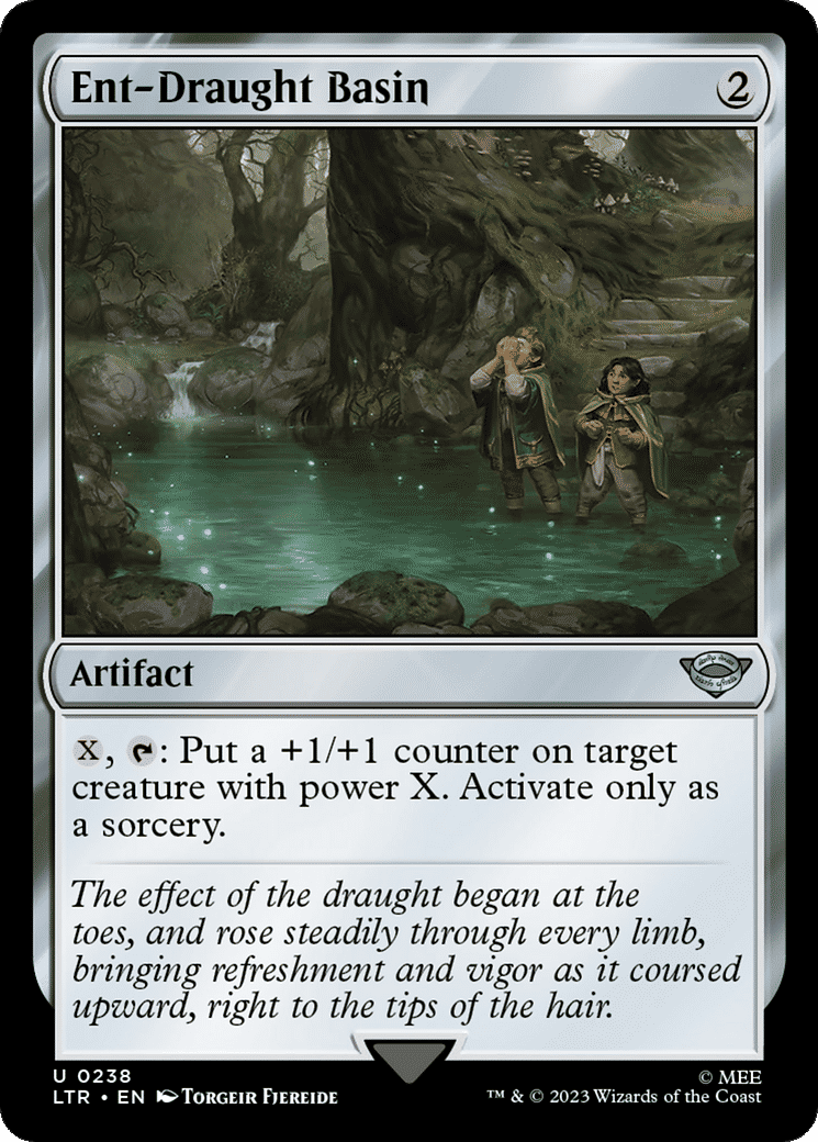 Ent-Draught Basin — The Lord of the Rings: Tales of Middle-earth — Magic: The Gathering