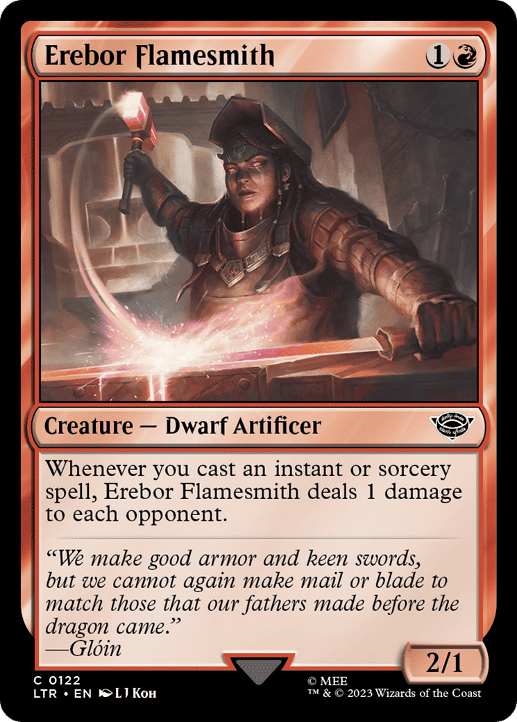 Erebor Flamesmith — The Lord of the Rings: Tales of Middle-earth — Magic: The Gathering