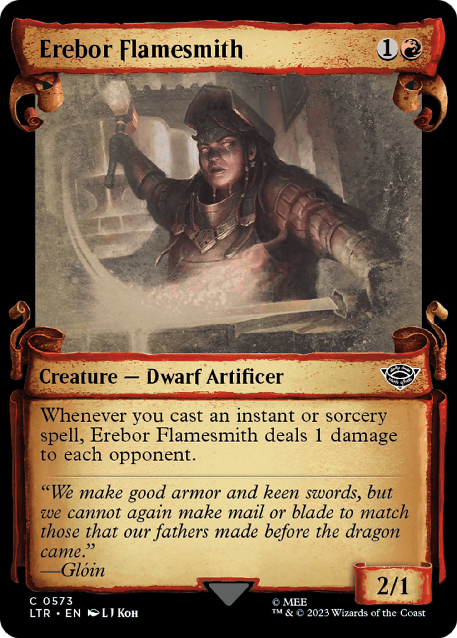 Erebor Flamesmith — The Lord of the Rings: Tales of Middle-earth — Magic: The Gathering