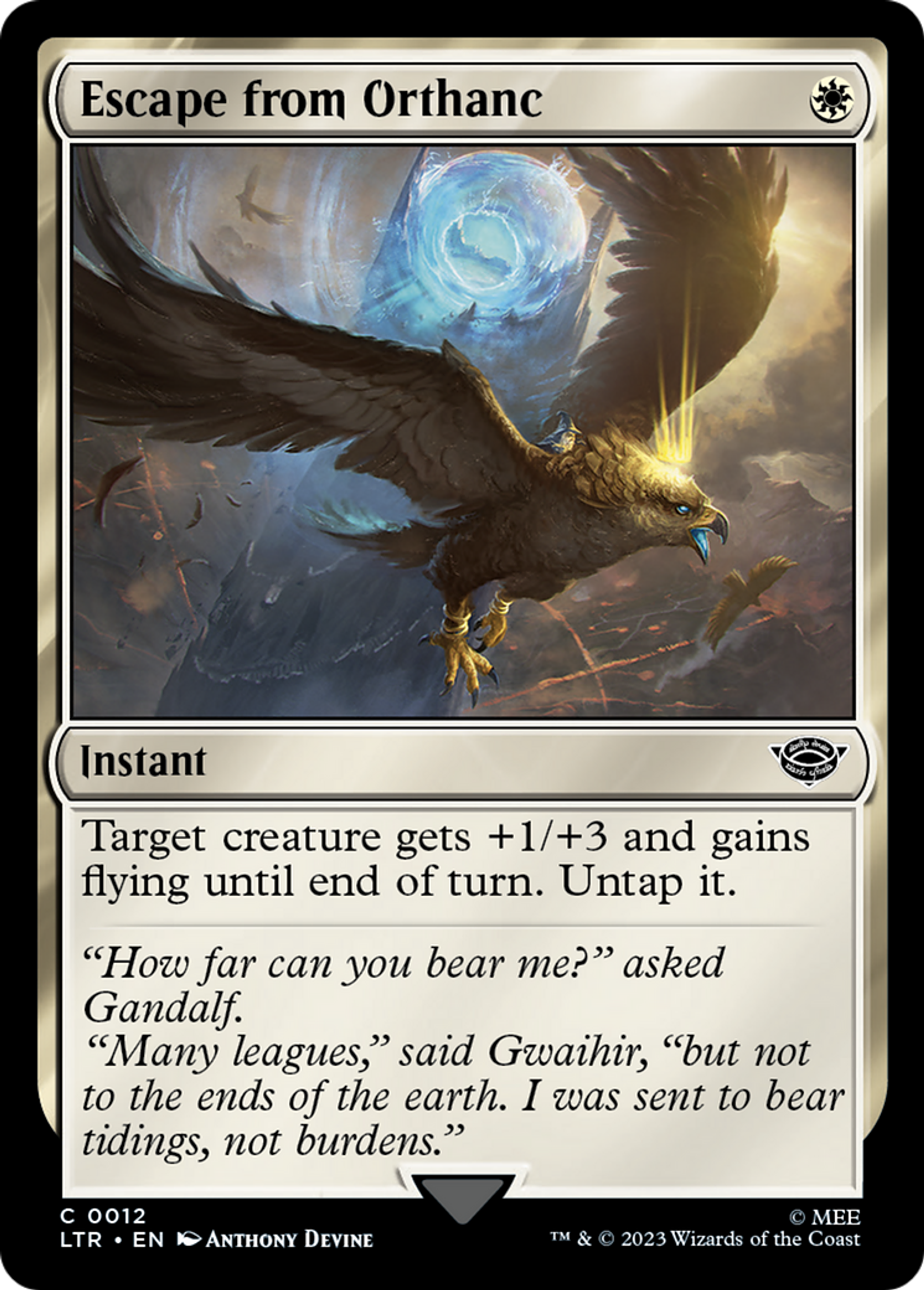Escape from Orthanc — The Lord of the Rings: Tales of Middle-earth — Magic: The Gathering
