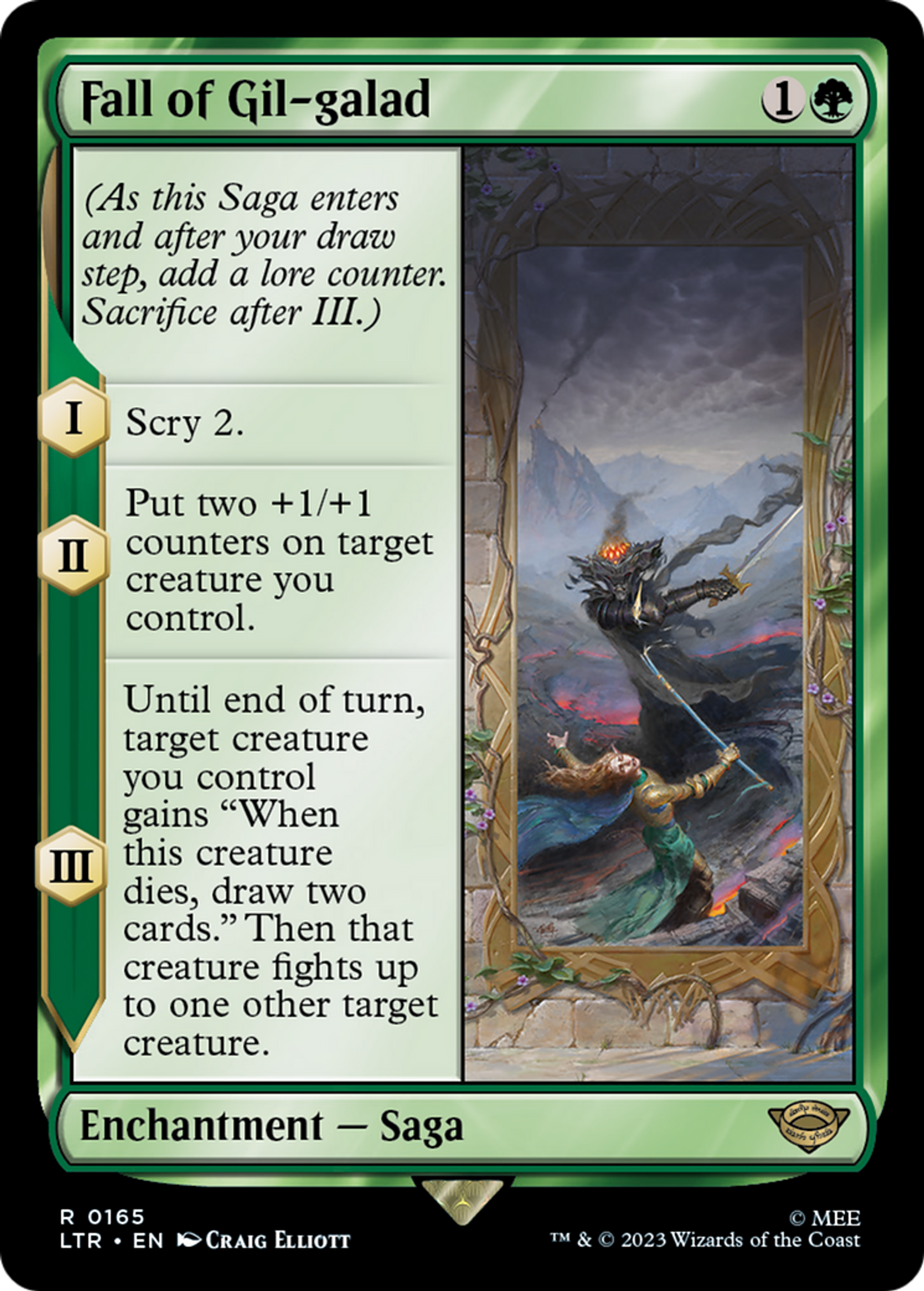 Fall of Gil-galad — The Lord of the Rings: Tales of Middle-earth — Magic: The Gathering