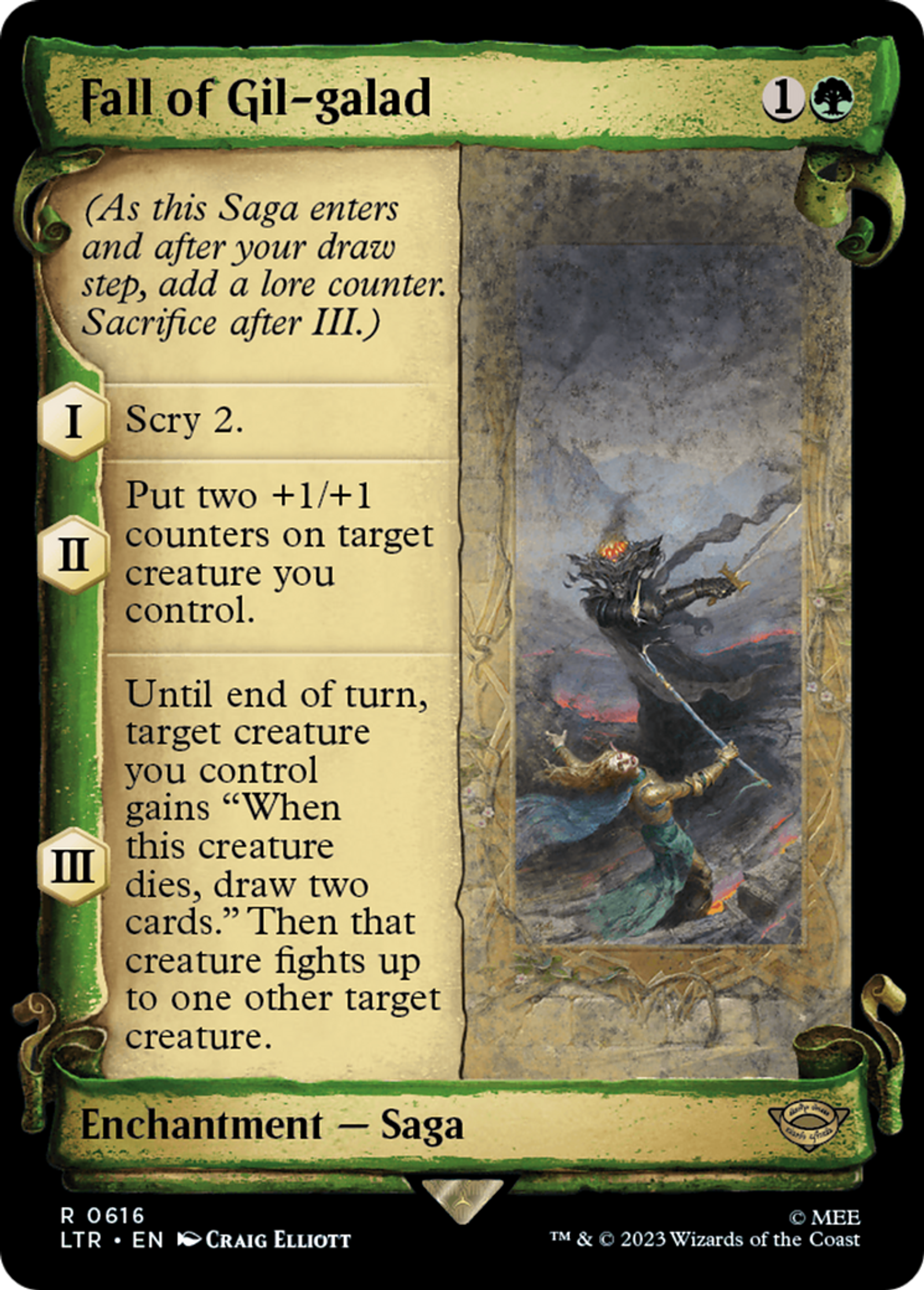 Fall of Gil-galad — The Lord of the Rings: Tales of Middle-earth — Magic: The Gathering