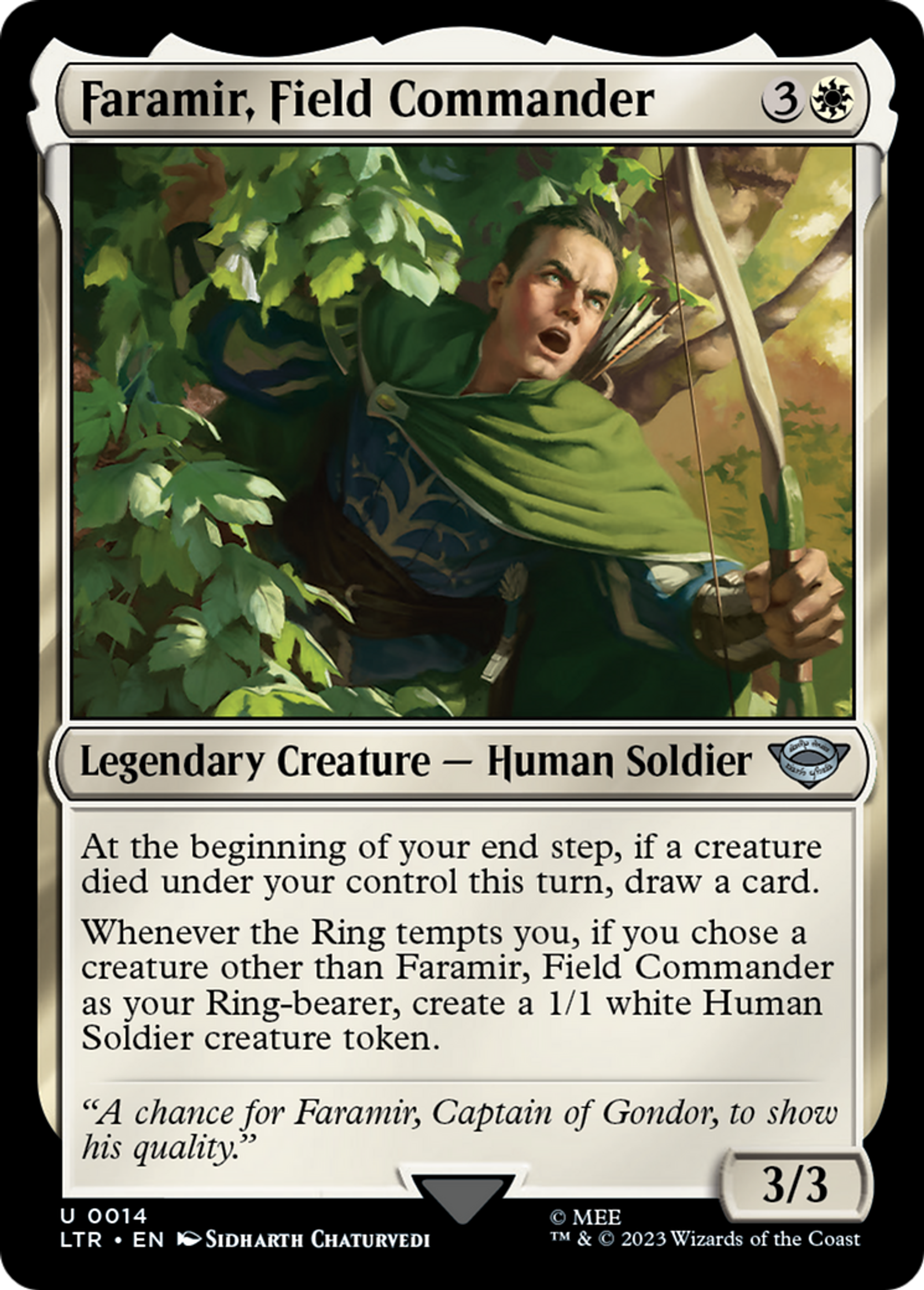 Faramir, Field Commander — The Lord of the Rings: Tales of Middle-earth — Magic: The Gathering