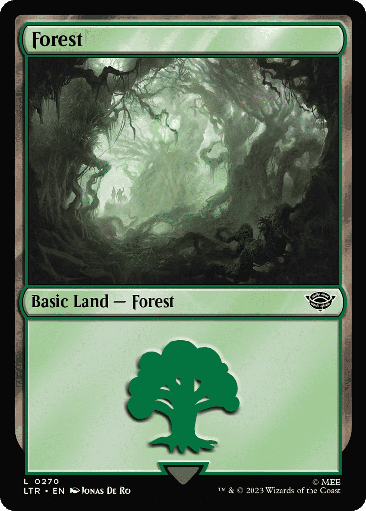 Forest — The Lord of the Rings: Tales of Middle-earth — Magic: The Gathering