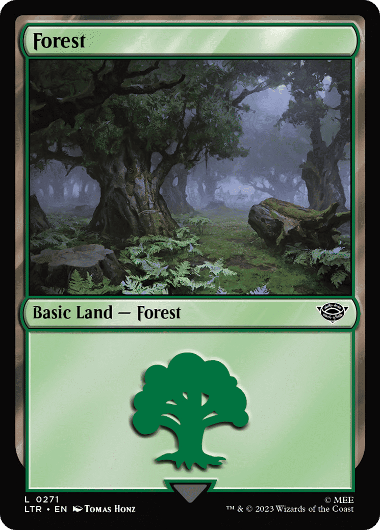 Forest — The Lord of the Rings: Tales of Middle-earth — Magic: The Gathering