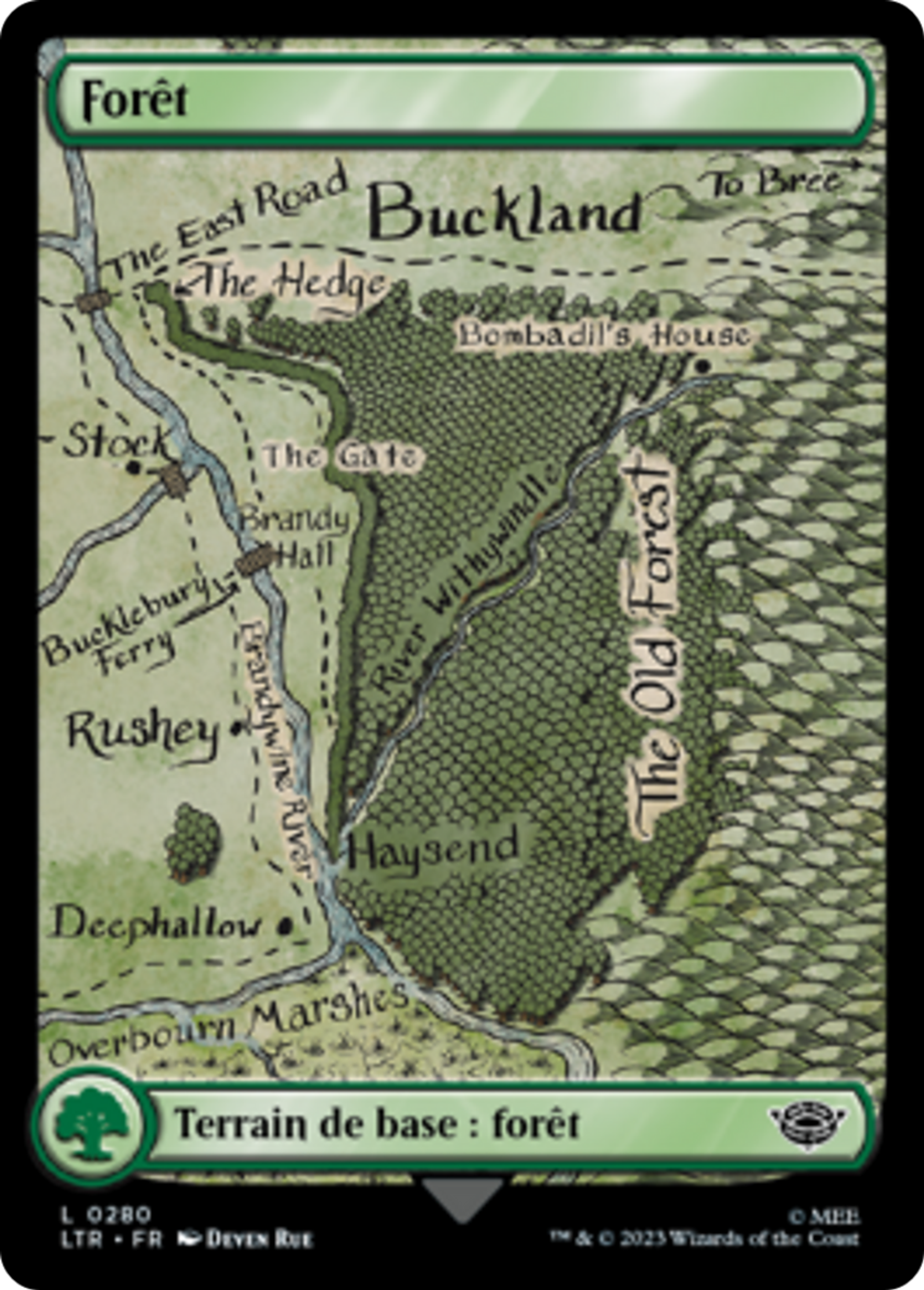 Forêt — The Lord of the Rings: Tales of Middle-earth — Magic: The Gathering