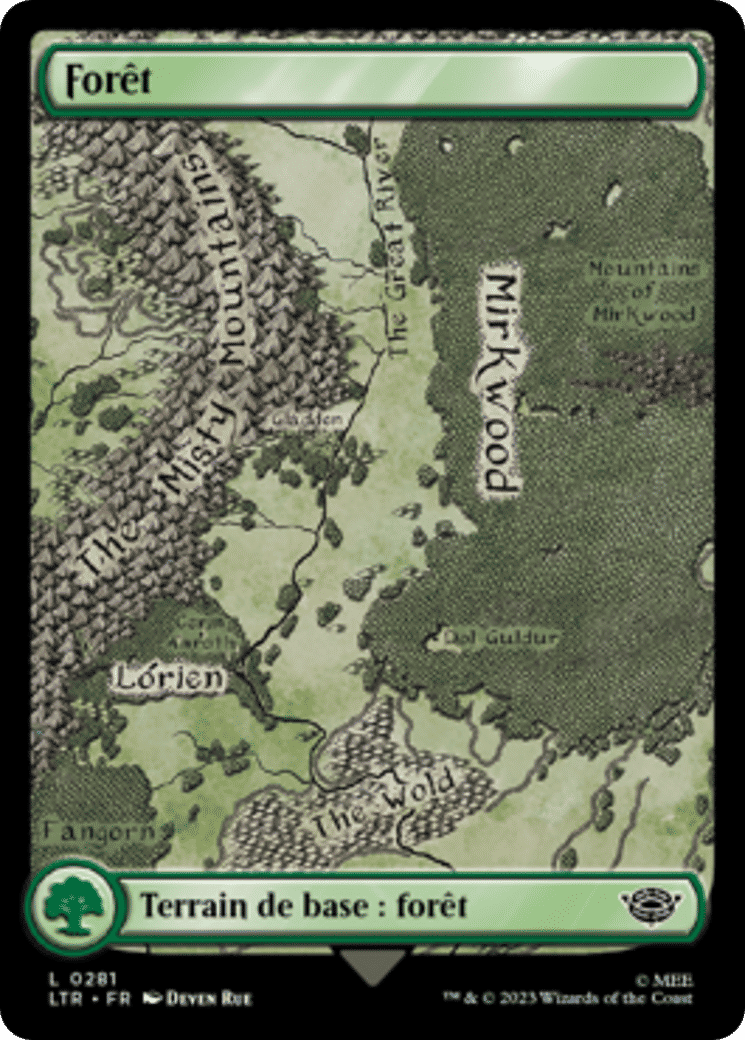 Forêt — The Lord of the Rings: Tales of Middle-earth — Magic: The Gathering