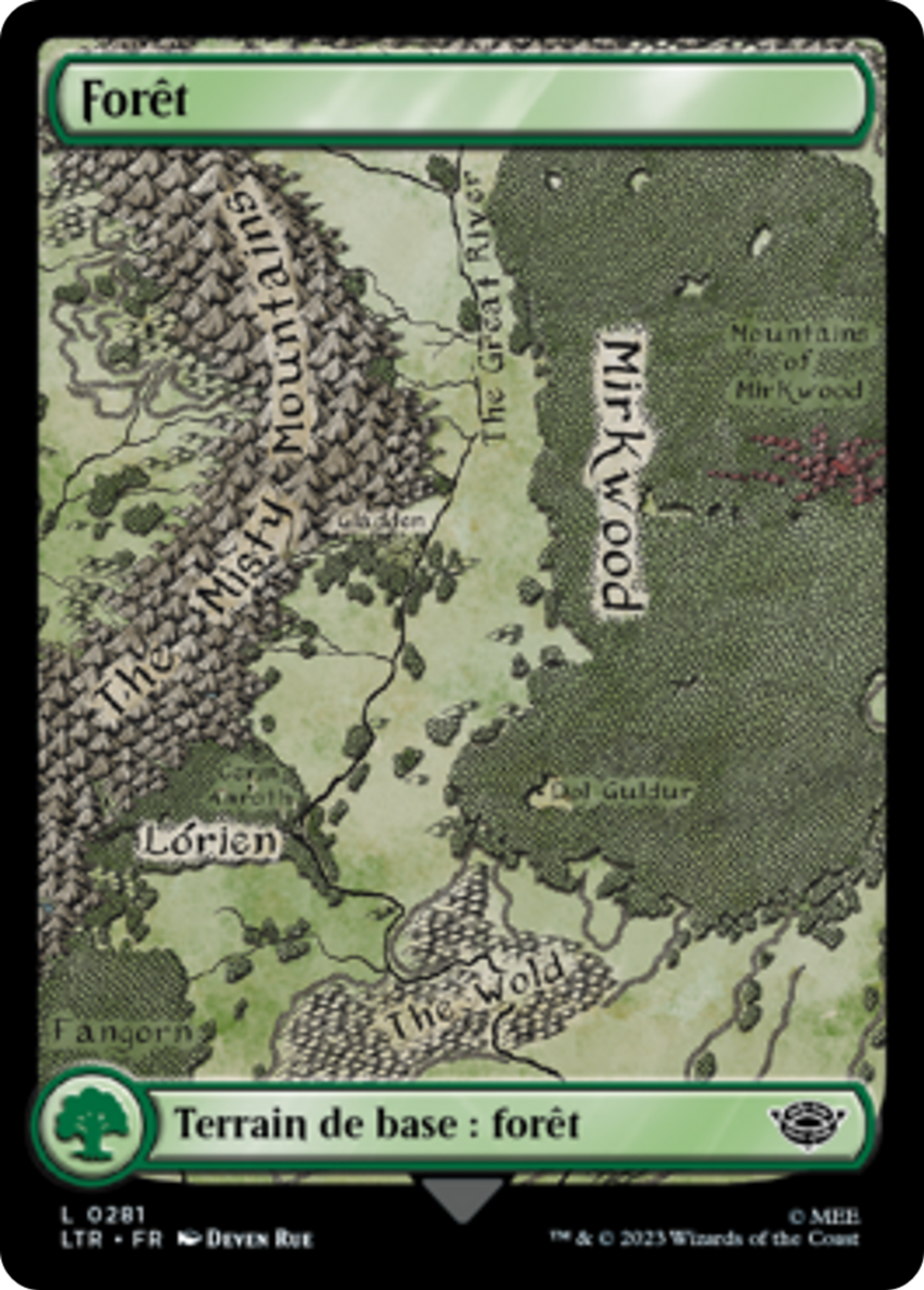 Forêt — The Lord of the Rings: Tales of Middle-earth — Magic: The Gathering