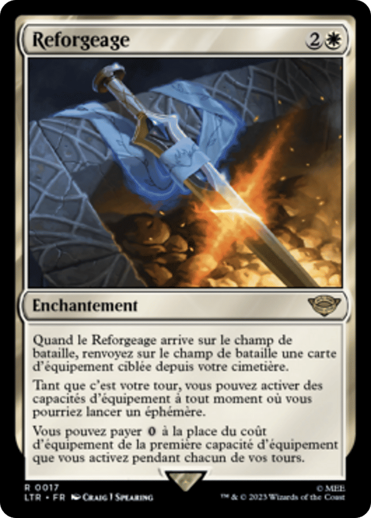 Reforgeage — The Lord of the Rings: Tales of Middle-earth — Magic: The Gathering