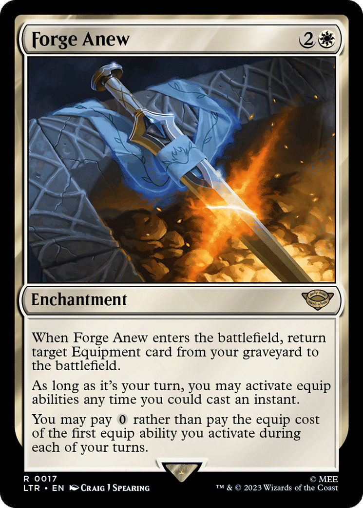 Forge Anew — The Lord of the Rings: Tales of Middle-earth — Magic: The Gathering