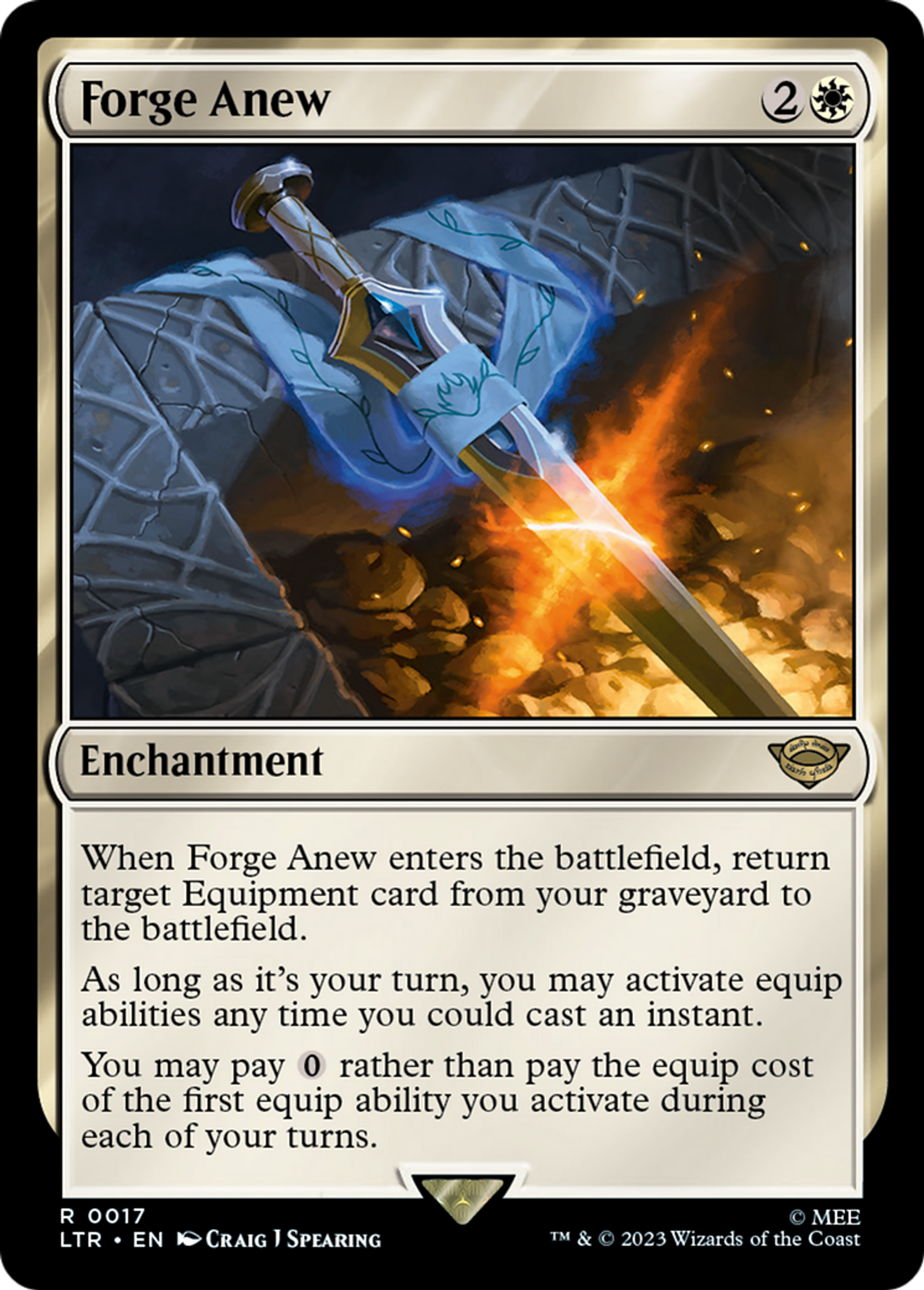 Forge Anew — The Lord of the Rings: Tales of Middle-earth — Magic: The Gathering