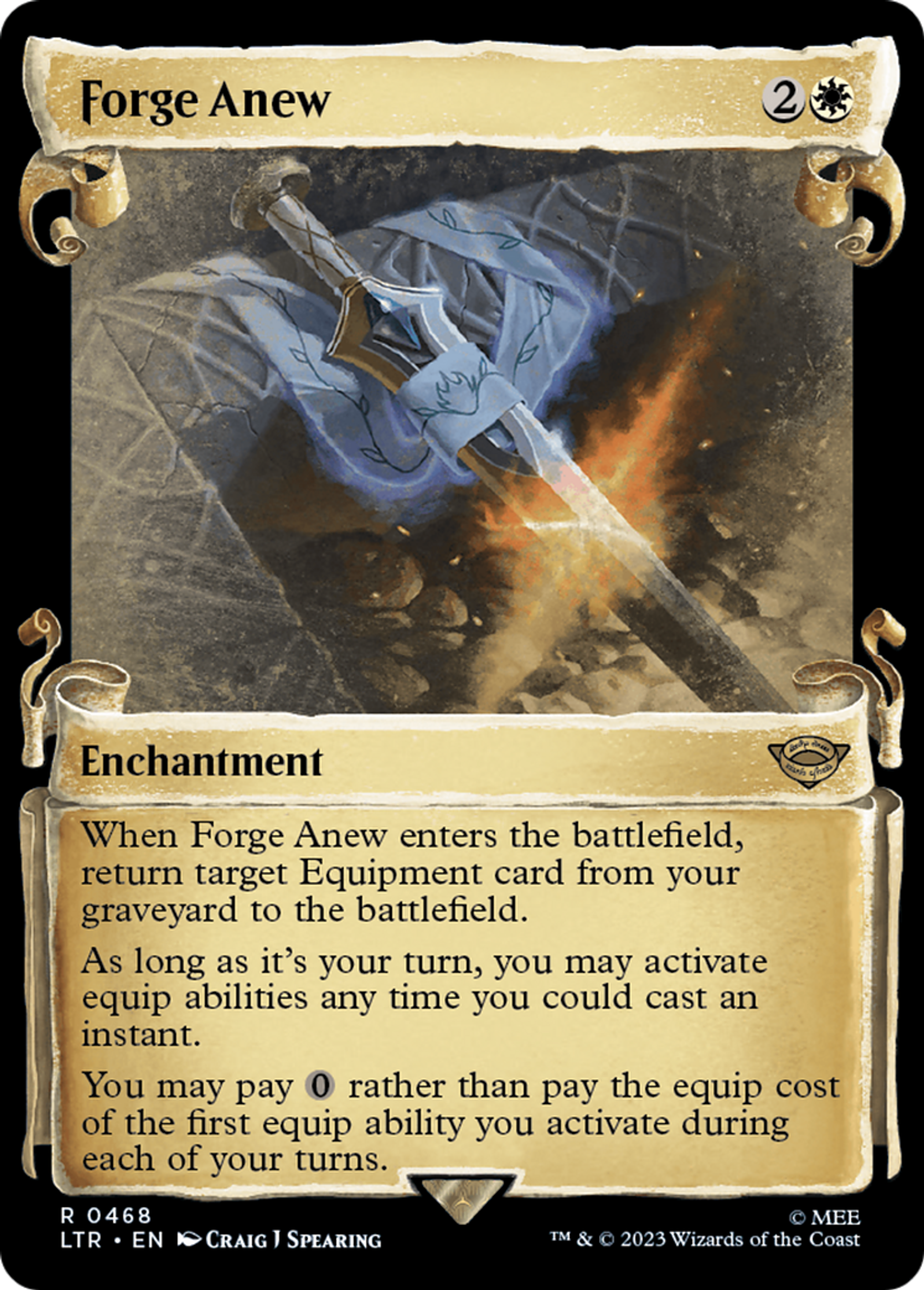 Forge Anew — The Lord of the Rings: Tales of Middle-earth — Magic: The Gathering