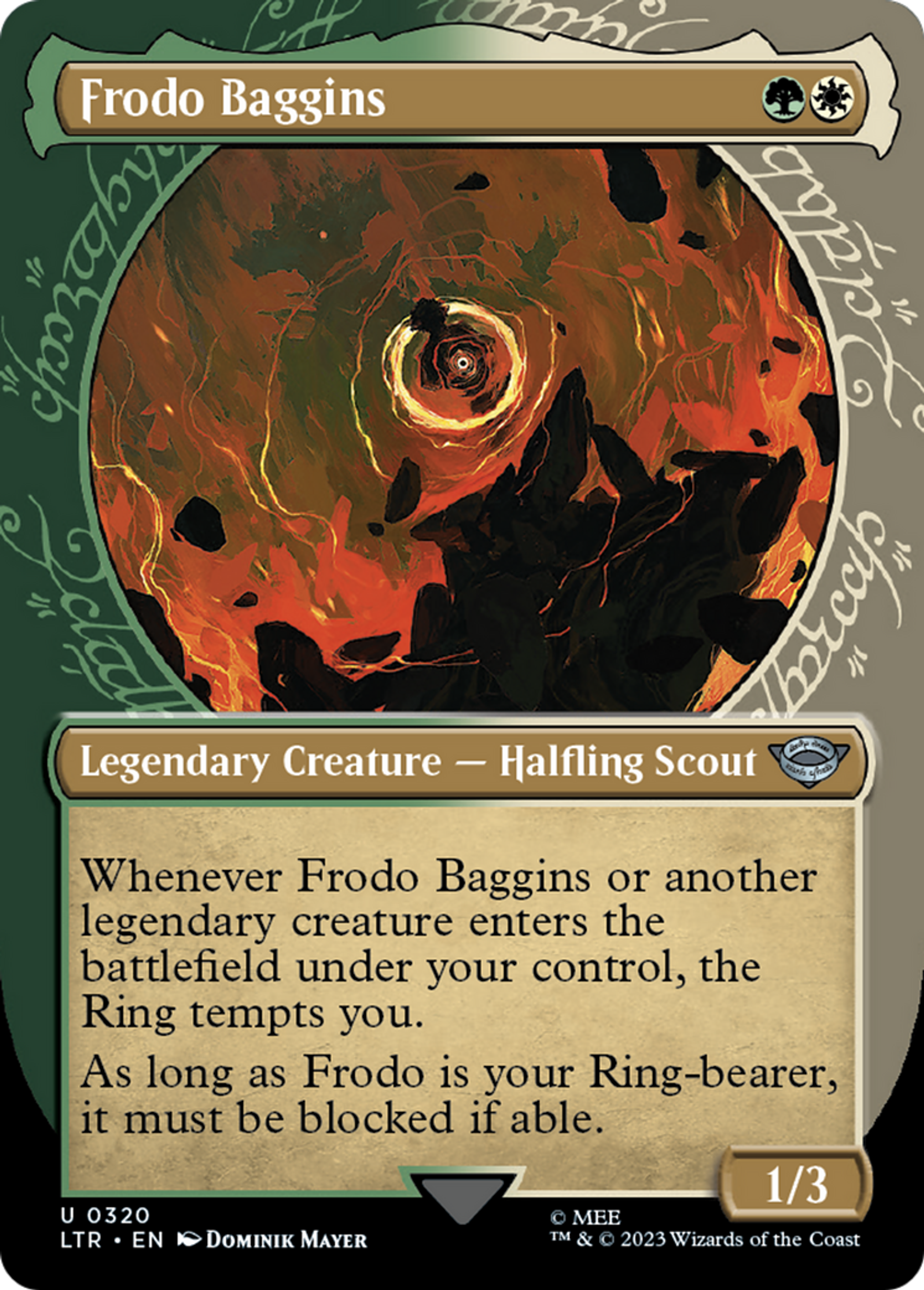 Frodo Baggins — The Lord of the Rings: Tales of Middle-earth — Magic: The Gathering