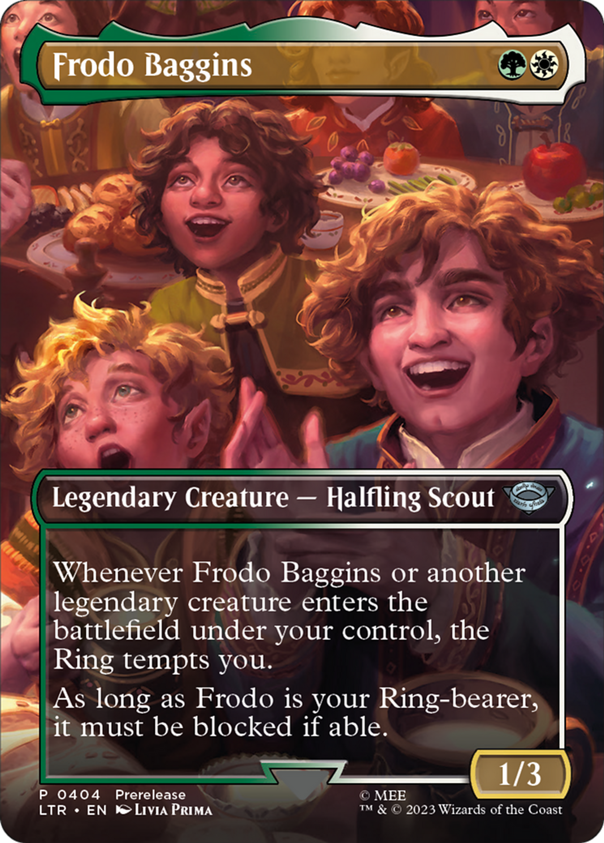Frodo Baggins — The Lord of the Rings: Tales of Middle-earth — Magic: The Gathering
