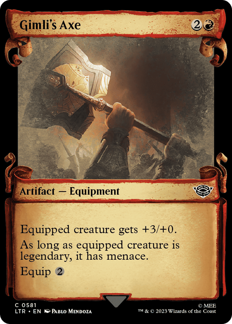 Gimli's Axe — The Lord of the Rings: Tales of Middle-earth — Magic: The Gathering
