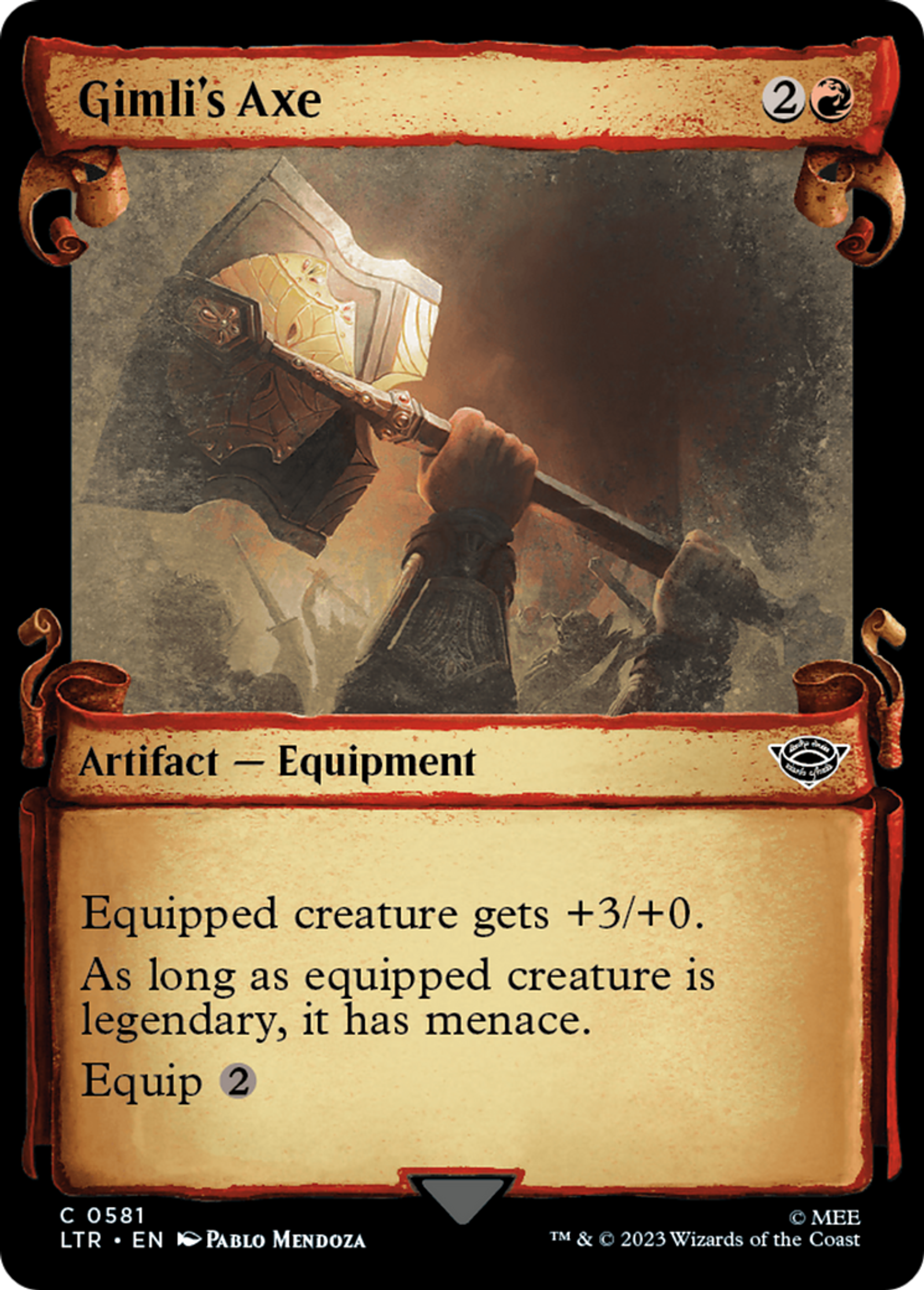Gimli's Axe — The Lord of the Rings: Tales of Middle-earth — Magic: The Gathering