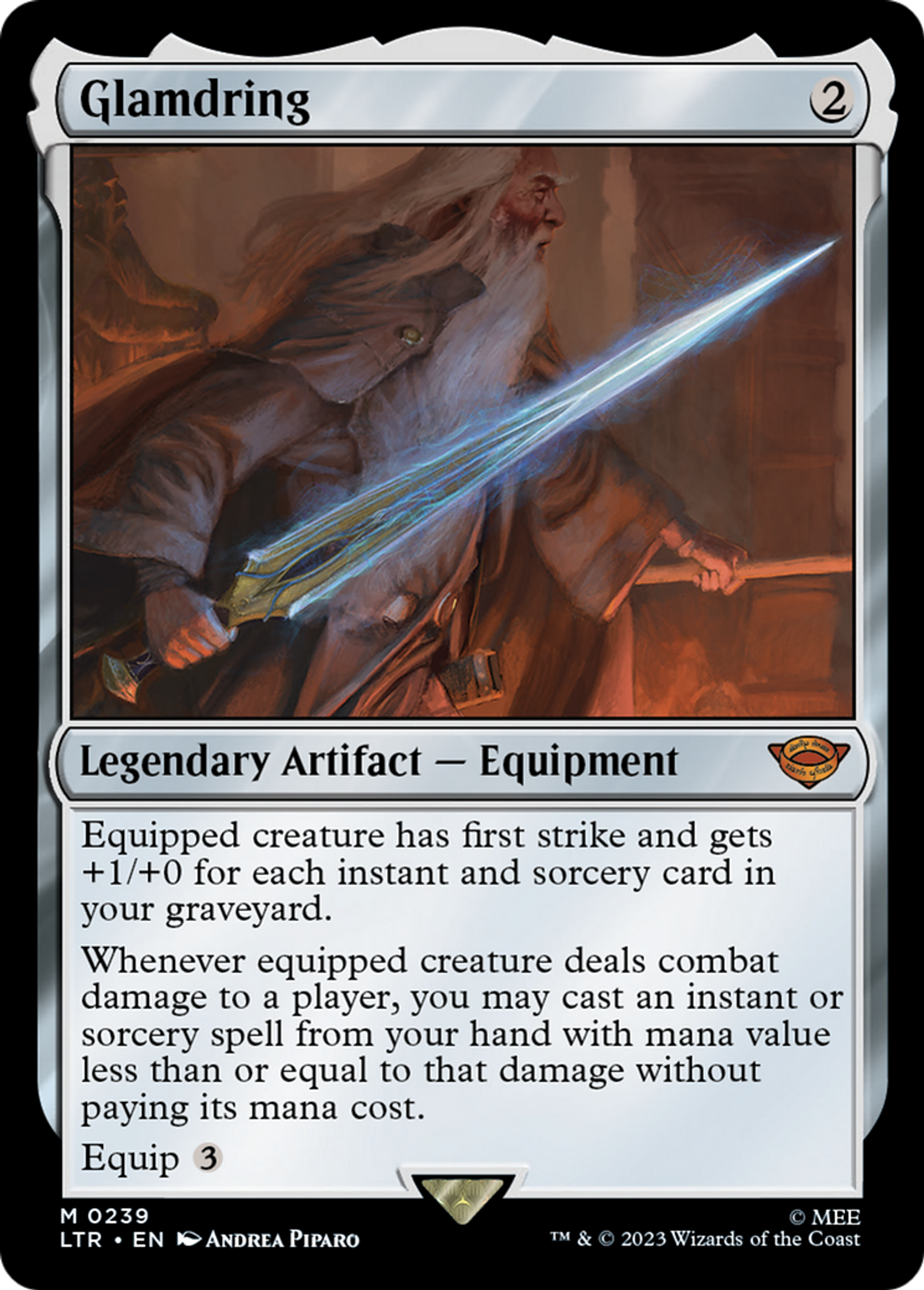 Glamdring — The Lord of the Rings: Tales of Middle-earth — Magic: The Gathering