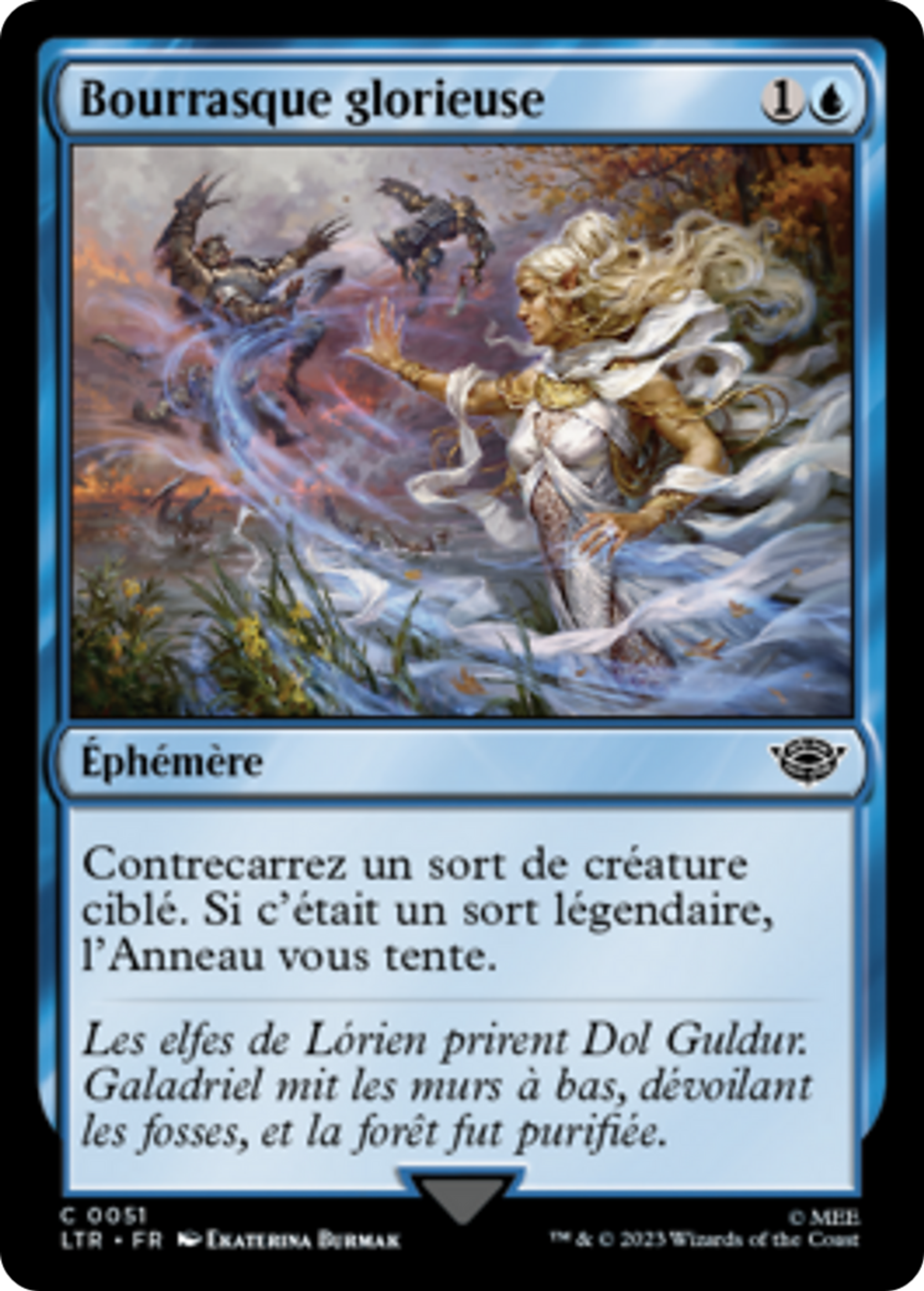 Bourrasque glorieuse — The Lord of the Rings: Tales of Middle-earth — Magic: The Gathering