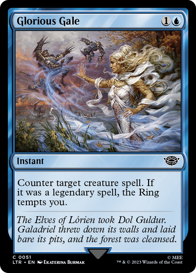 Glorious Gale — The Lord of the Rings: Tales of Middle-earth — Magic: The Gathering