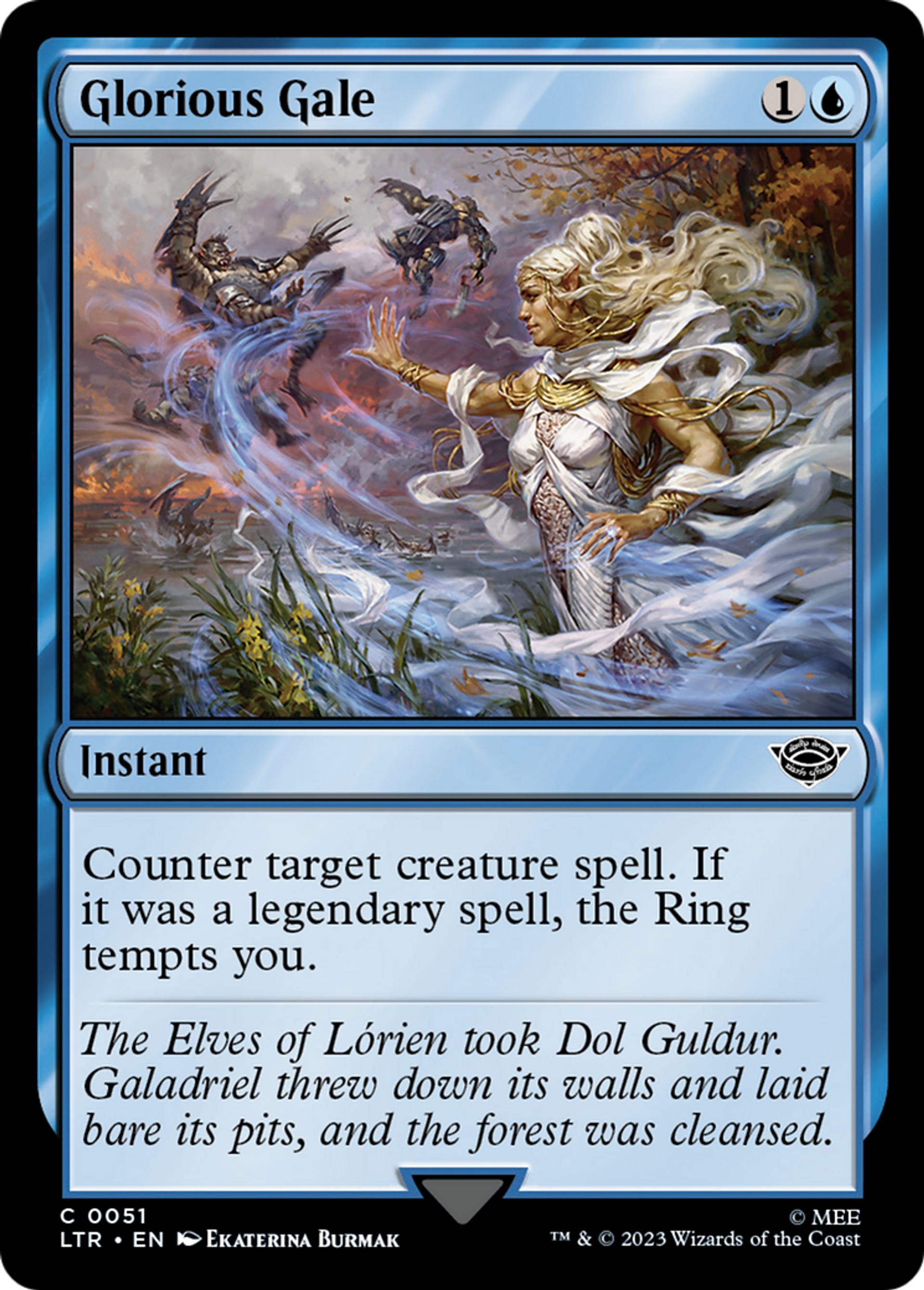 Glorious Gale — The Lord of the Rings: Tales of Middle-earth — Magic: The Gathering