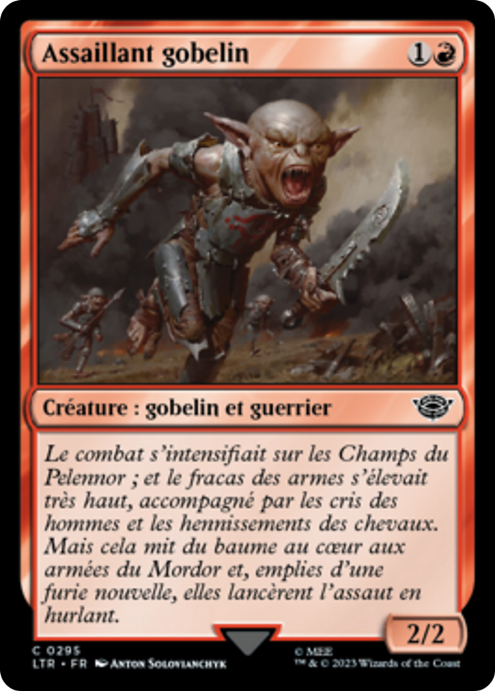 Assaillant gobelin — The Lord of the Rings: Tales of Middle-earth — Magic: The Gathering