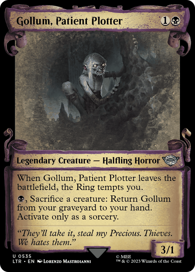 Gollum, Patient Plotter — The Lord of the Rings: Tales of Middle-earth — Magic: The Gathering