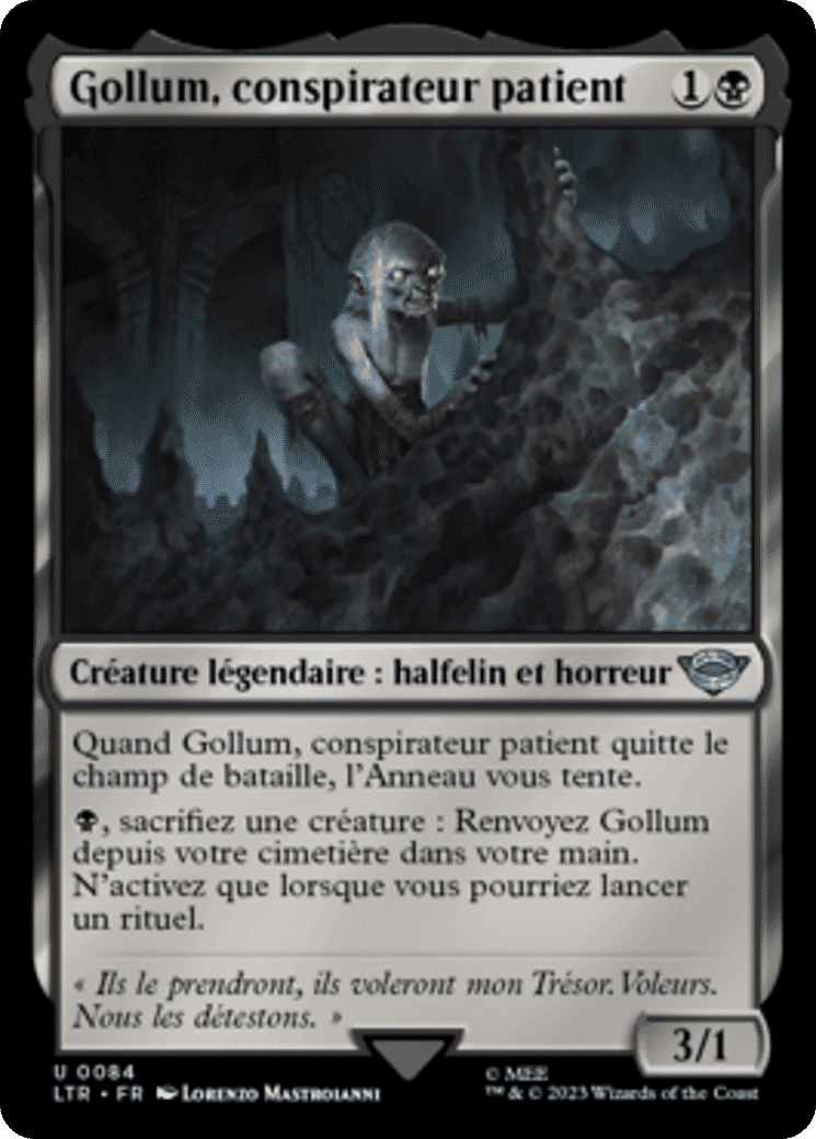 Gollum, conspirateur patient — The Lord of the Rings: Tales of Middle-earth — Magic: The Gathering