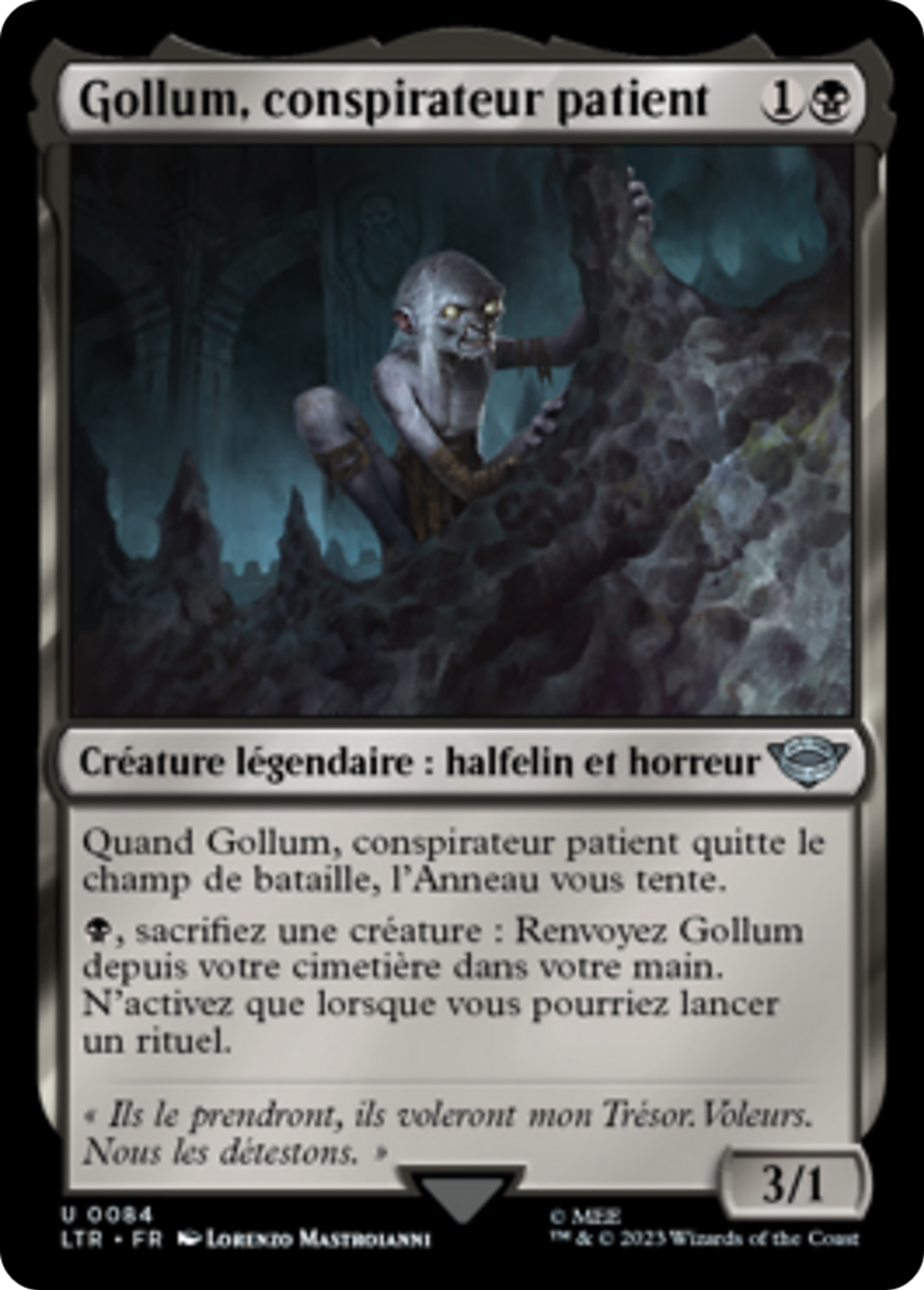 Gollum, conspirateur patient — The Lord of the Rings: Tales of Middle-earth — Magic: The Gathering