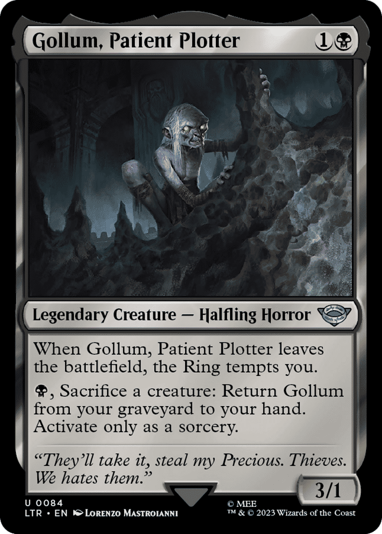 Gollum, Patient Plotter — The Lord of the Rings: Tales of Middle-earth — Magic: The Gathering