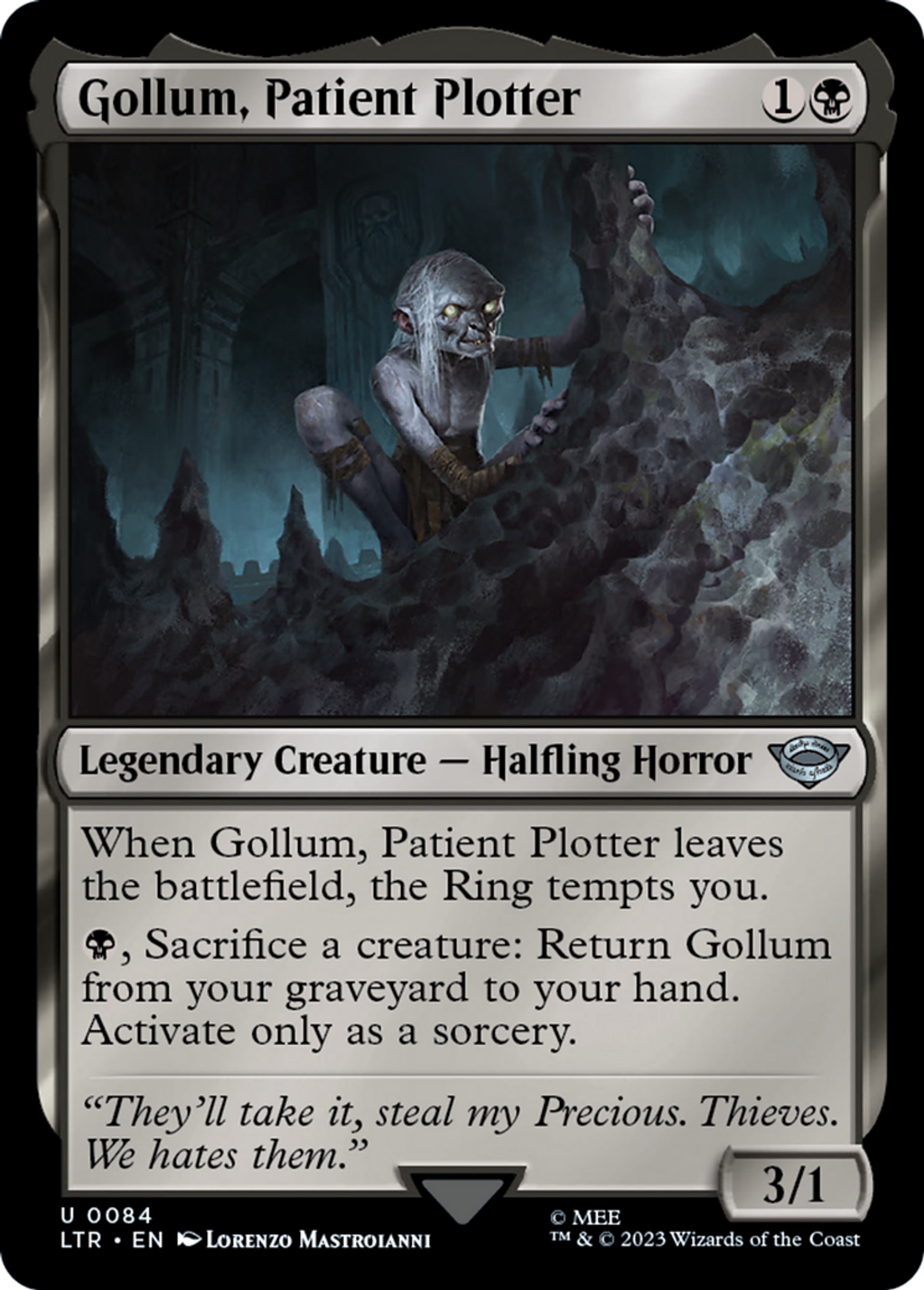 Gollum, Patient Plotter — The Lord of the Rings: Tales of Middle-earth — Magic: The Gathering