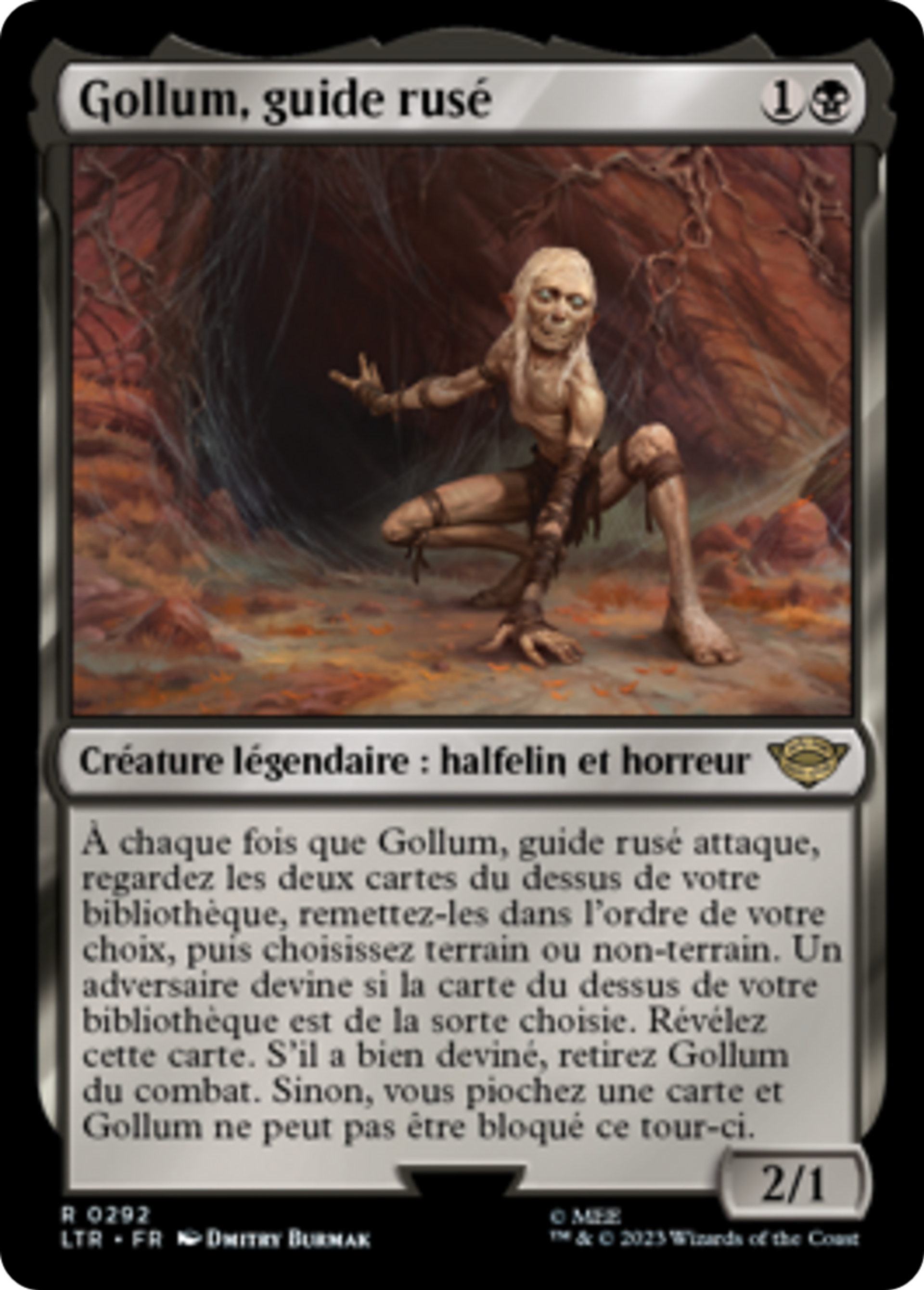 Gollum, guide rusé — The Lord of the Rings: Tales of Middle-earth — Magic: The Gathering