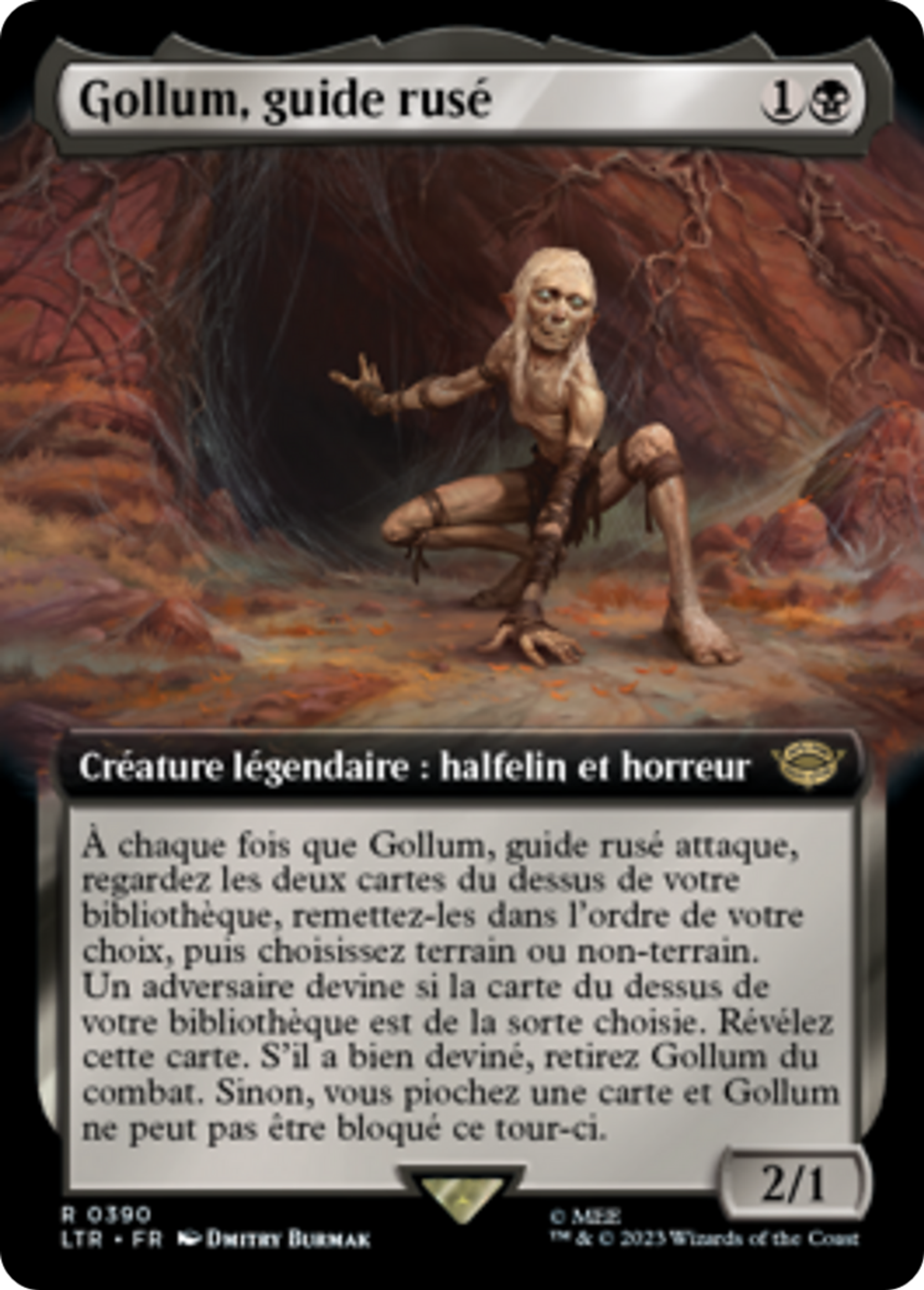 Gollum, guide rusé — The Lord of the Rings: Tales of Middle-earth — Magic: The Gathering