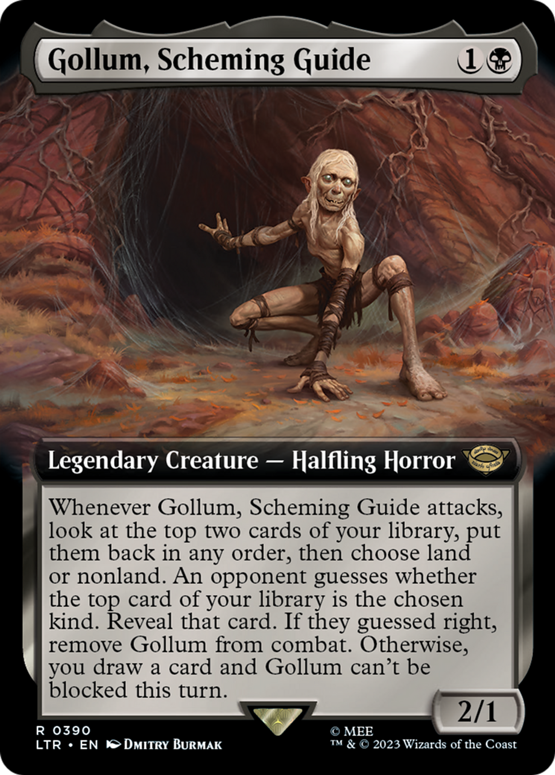 Gollum, Scheming Guide — The Lord of the Rings: Tales of Middle-earth — Magic: The Gathering