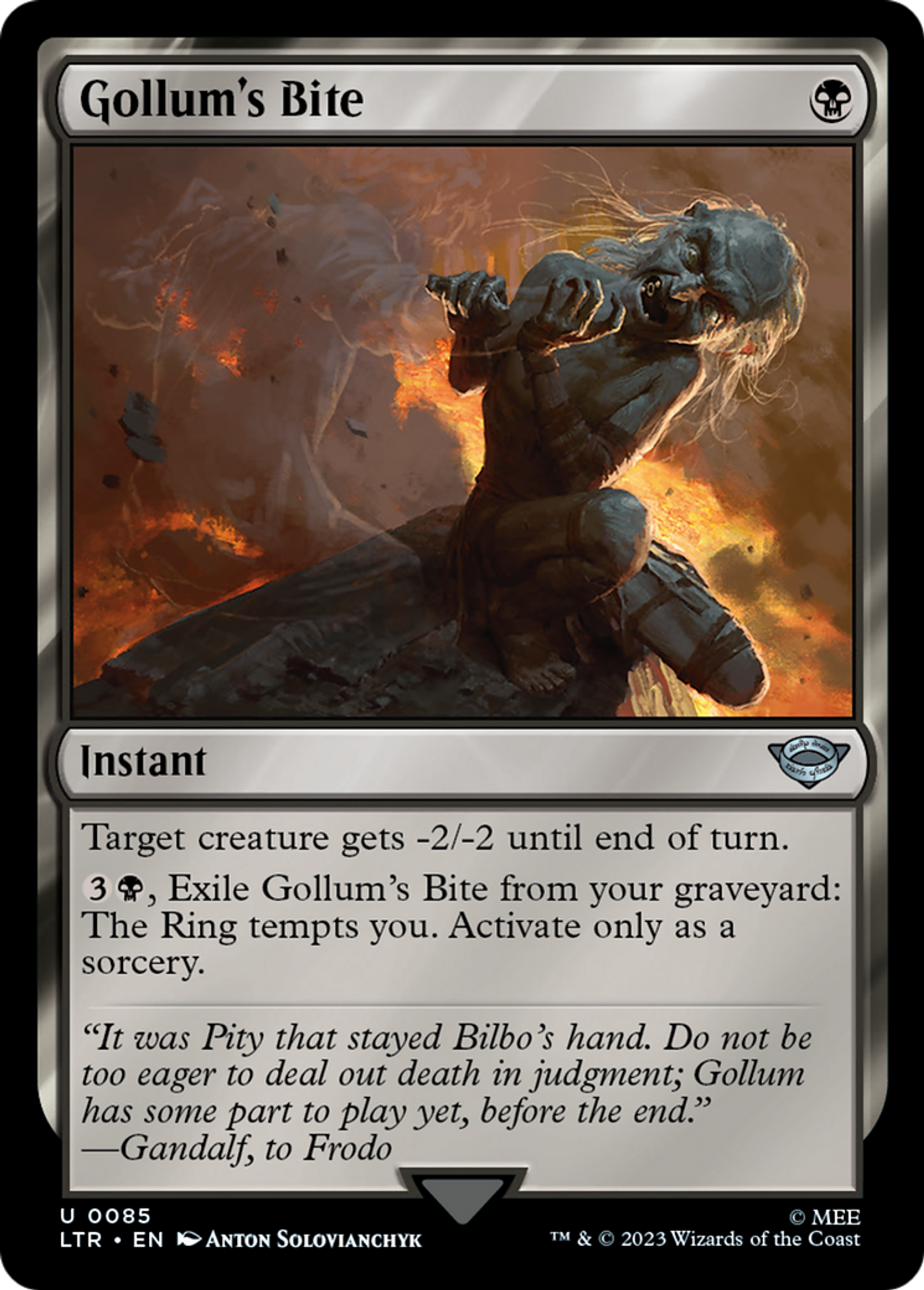 Gollum's Bite — The Lord of the Rings: Tales of Middle-earth — Magic: The Gathering