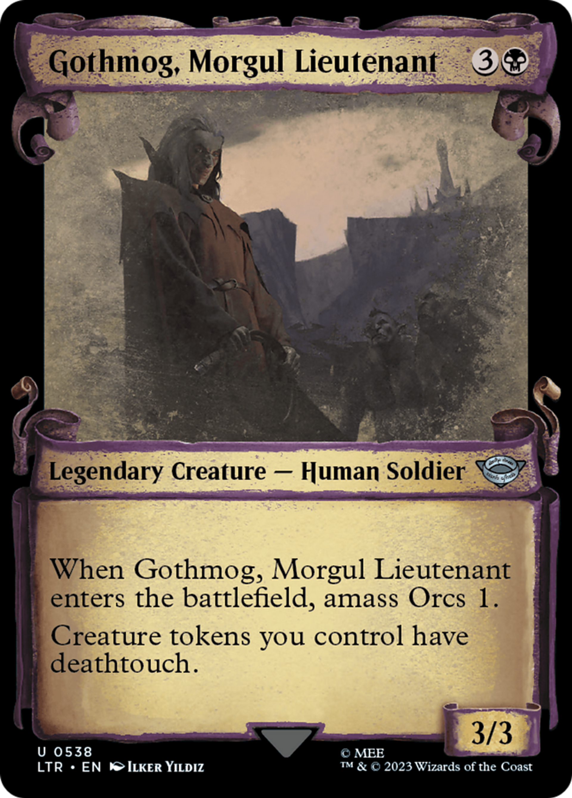 Gothmog, Morgul Lieutenant — The Lord of the Rings: Tales of Middle-earth — Magic: The Gathering