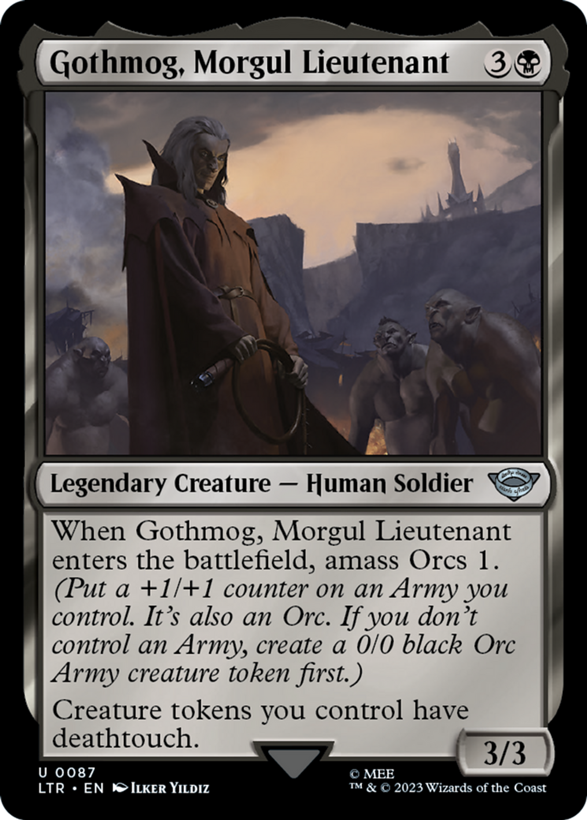 Gothmog, Morgul Lieutenant — The Lord of the Rings: Tales of Middle-earth — Magic: The Gathering