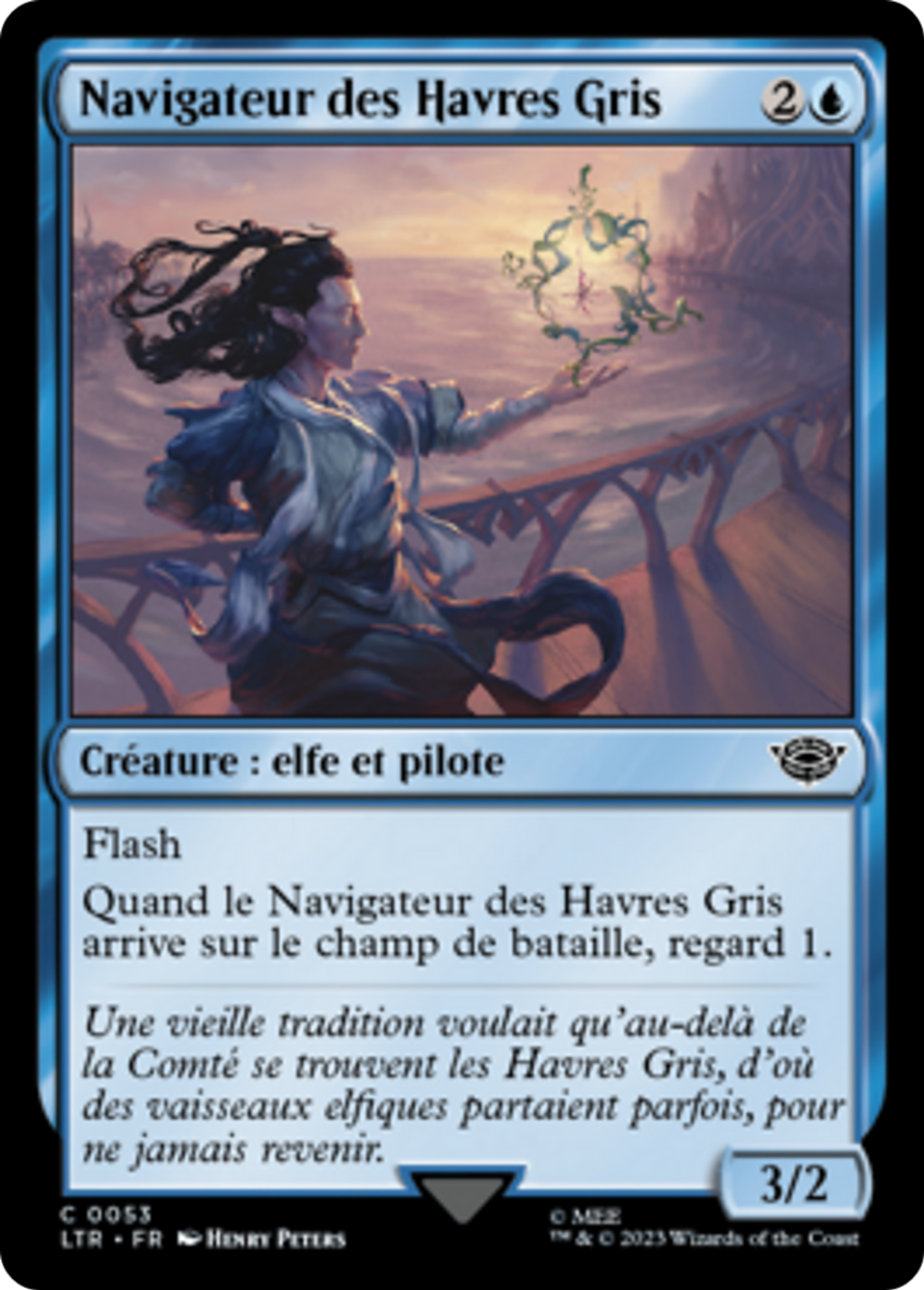 Navigateur des Havres Gris — The Lord of the Rings: Tales of Middle-earth — Magic: The Gathering