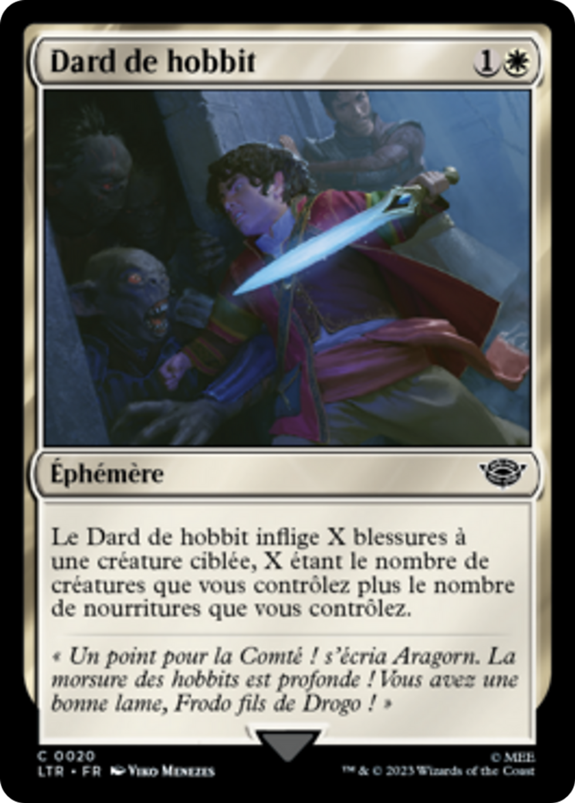 Dard de hobbit — The Lord of the Rings: Tales of Middle-earth — Magic: The Gathering