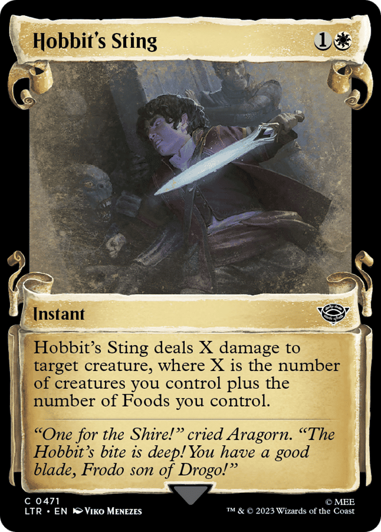 Hobbit's Sting — The Lord of the Rings: Tales of Middle-earth — Magic: The Gathering