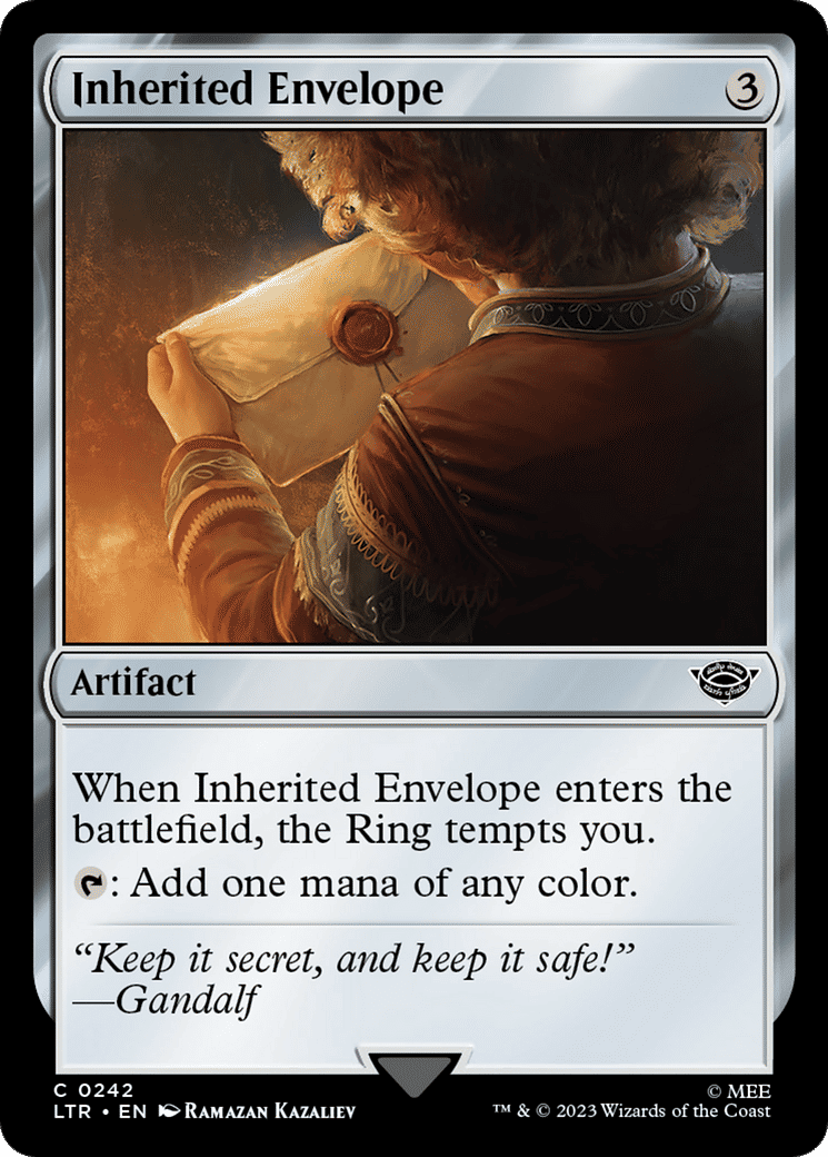 Inherited Envelope — The Lord of the Rings: Tales of Middle-earth — Magic: The Gathering