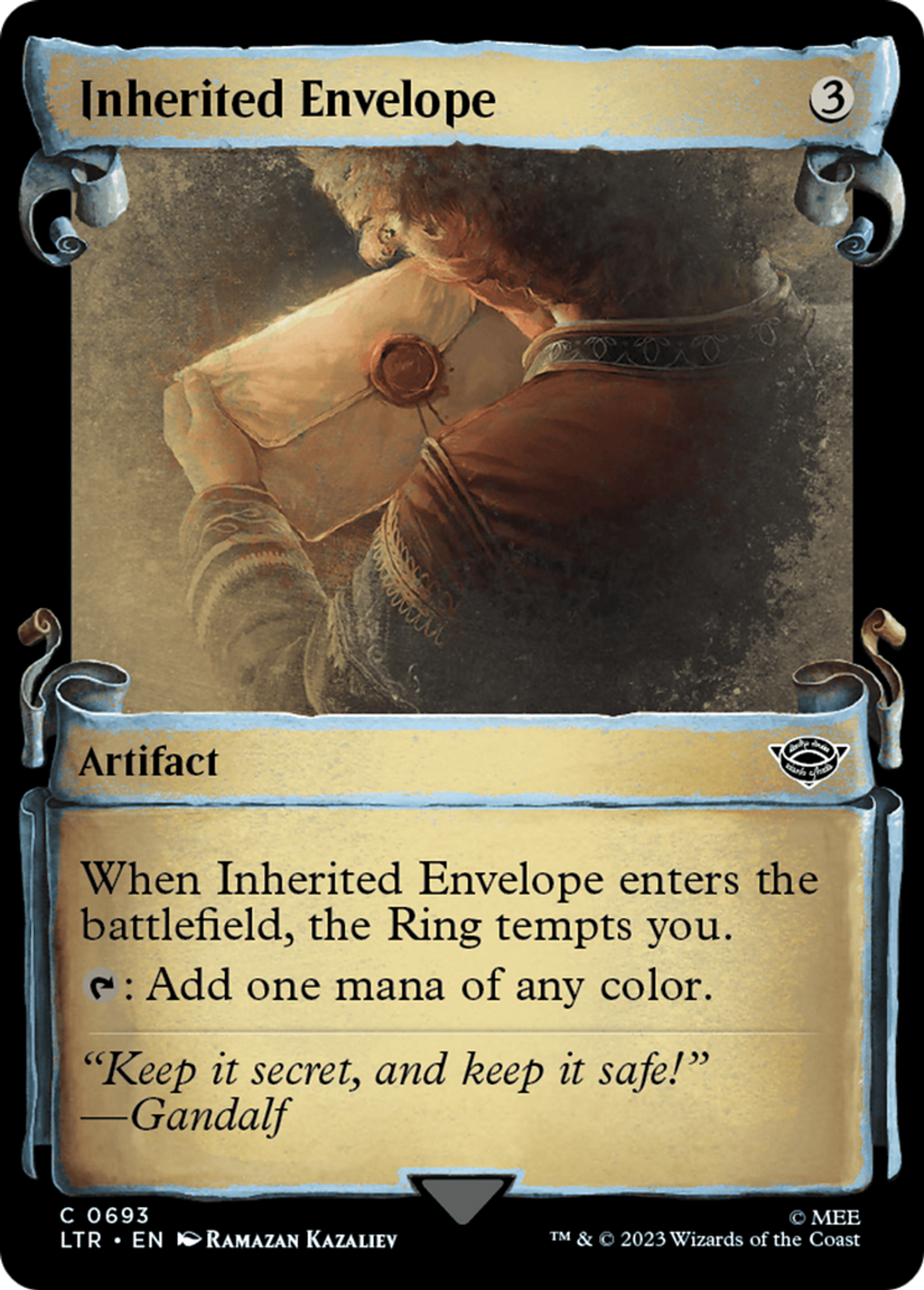 Inherited Envelope — The Lord of the Rings: Tales of Middle-earth — Magic: The Gathering
