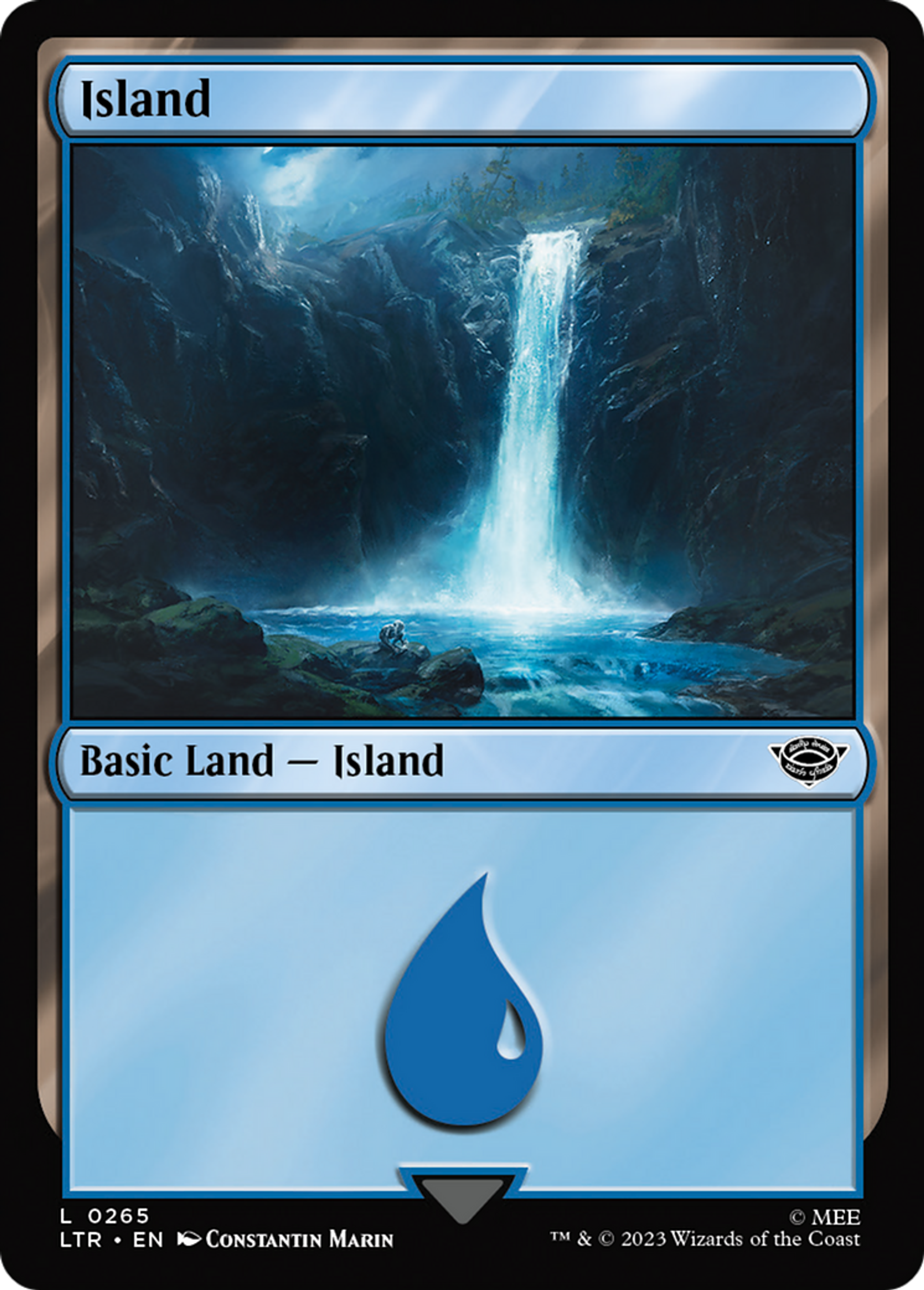 Island — The Lord of the Rings: Tales of Middle-earth — Magic: The Gathering